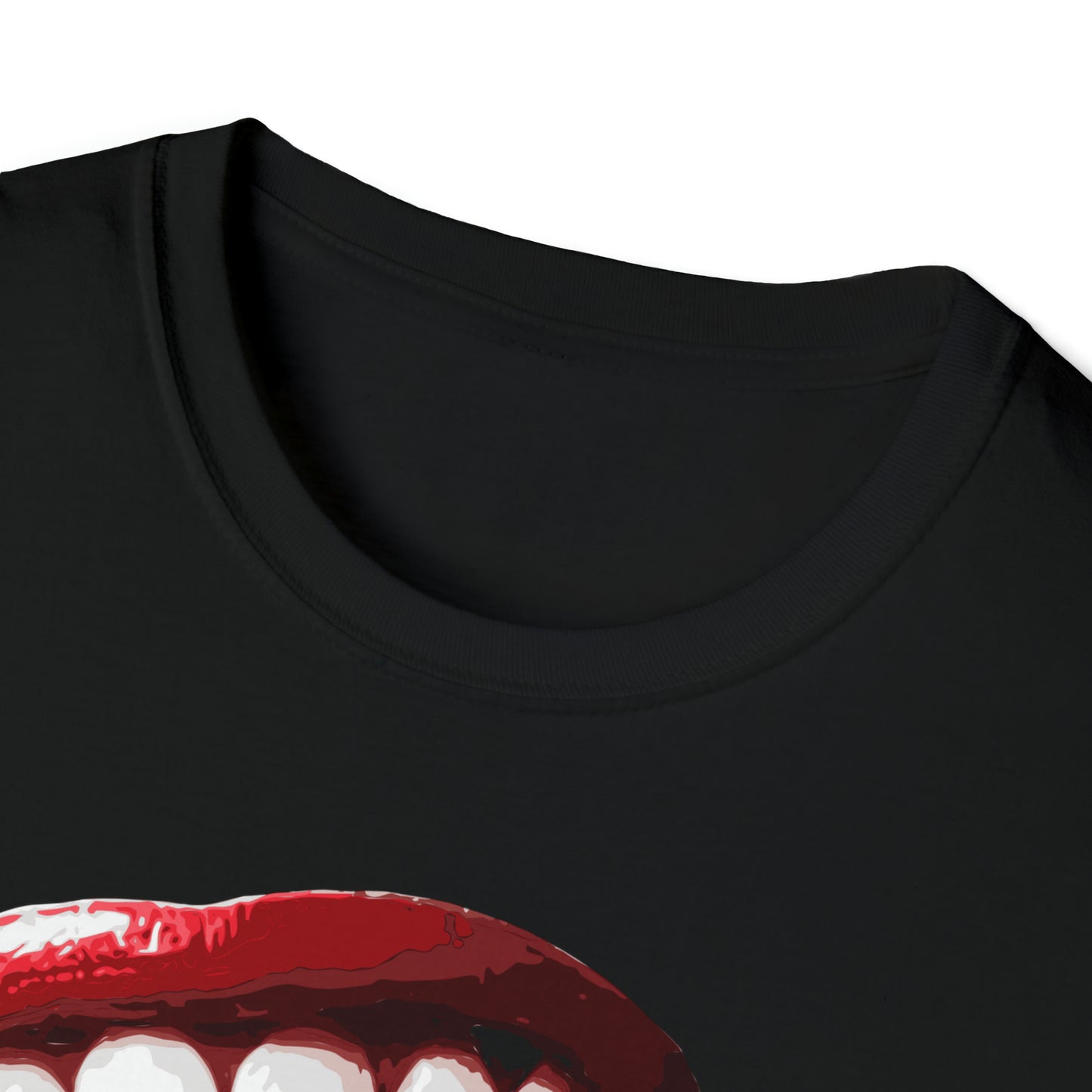 Bite Me front and back printed Unisex Softstyle T-Shirt