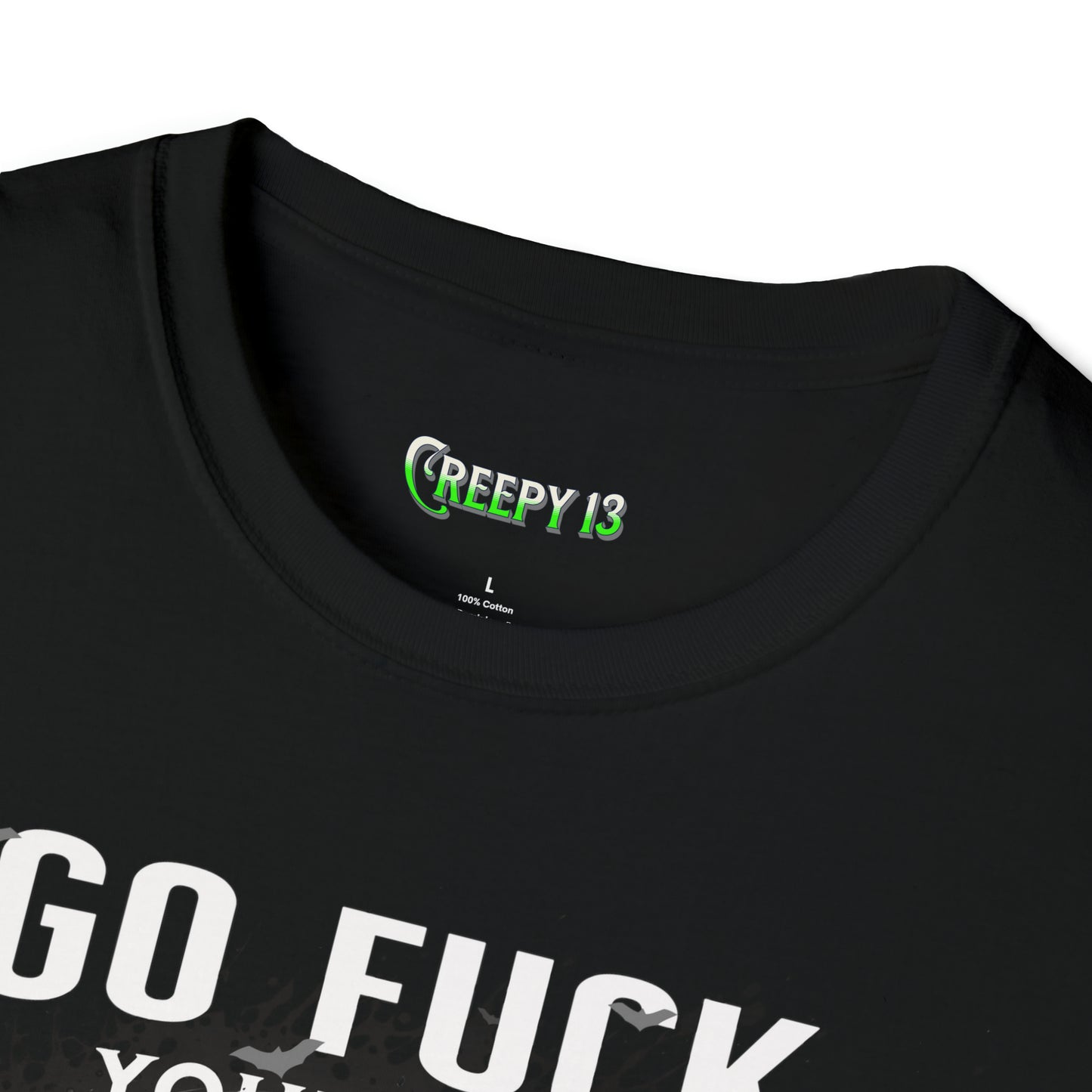 GFY ( Go Fuck Yourself ) front and back printed Unisex Softstyle T-Shirt
