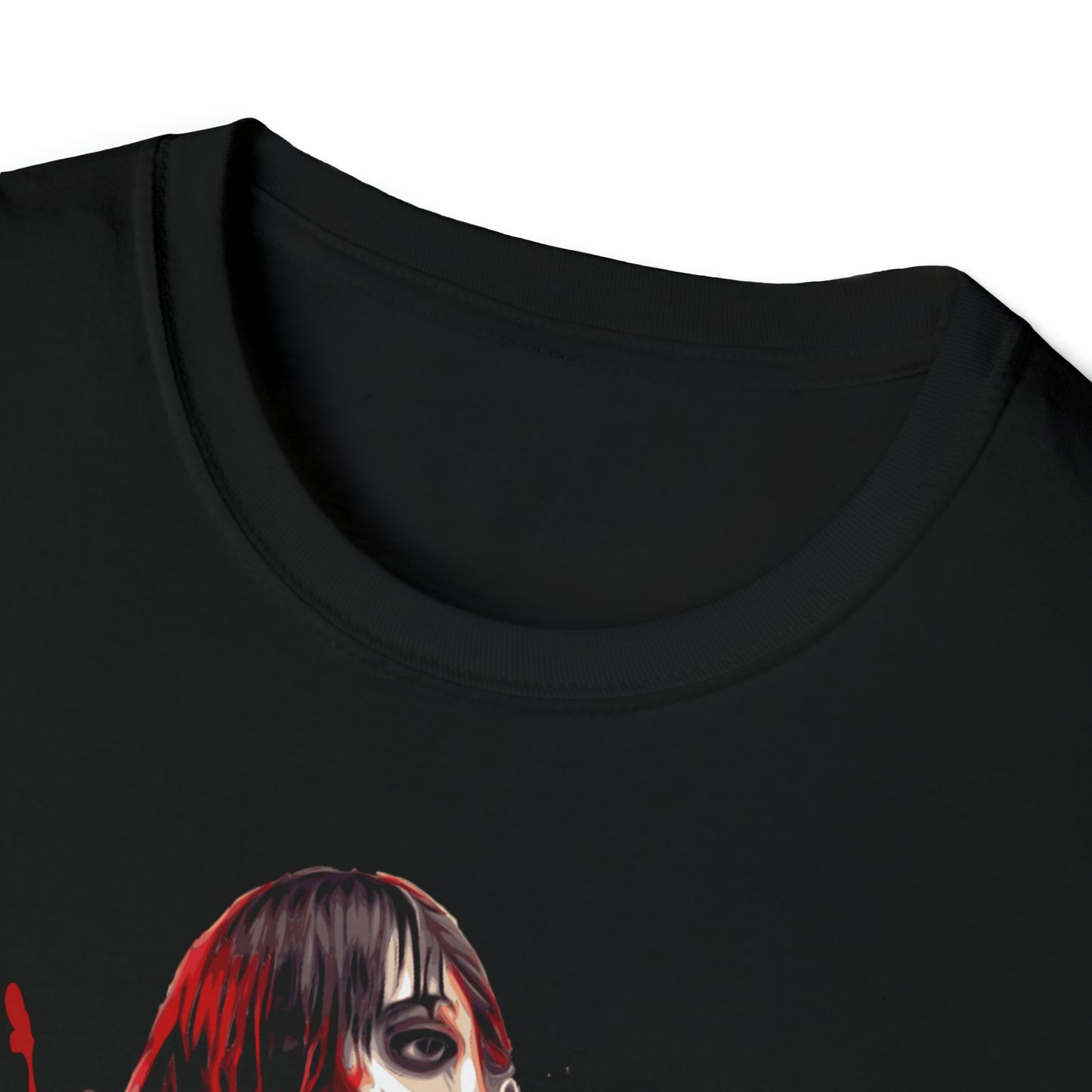 The Reader 2 front and back printed Unisex Softstyle T-Shirt