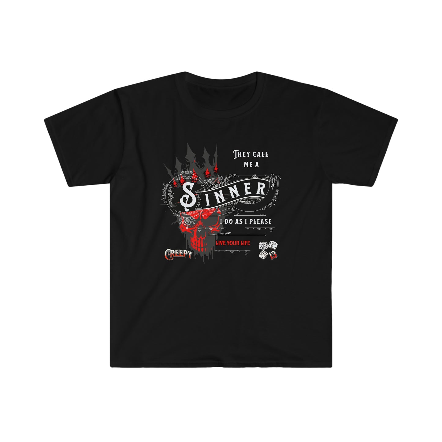 Sinner Unisex Softstyle T-Shirt