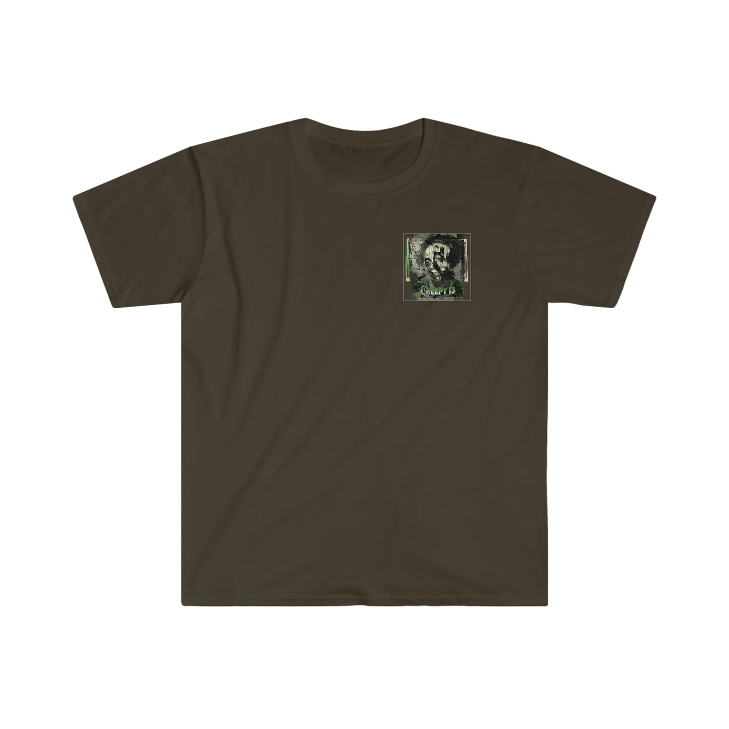 Ouija front and back printed Unisex Softstyle T-Shirt