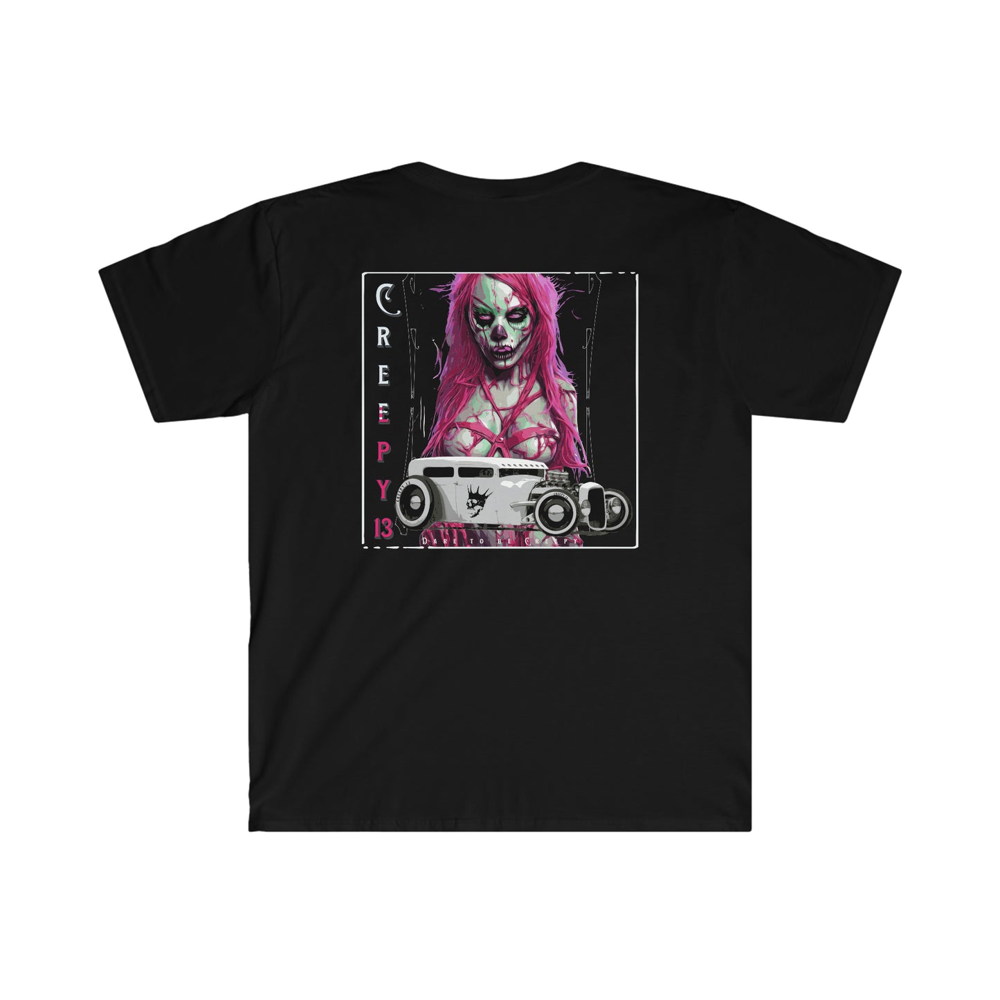 Front and back printed Unisex Softstyle T-Shirt