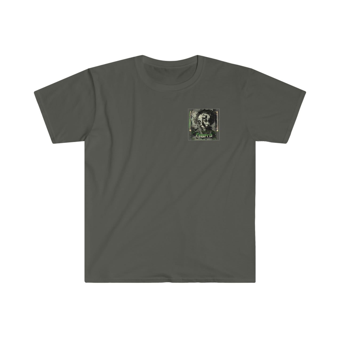 Ouija front and back printed Unisex Softstyle T-Shirt