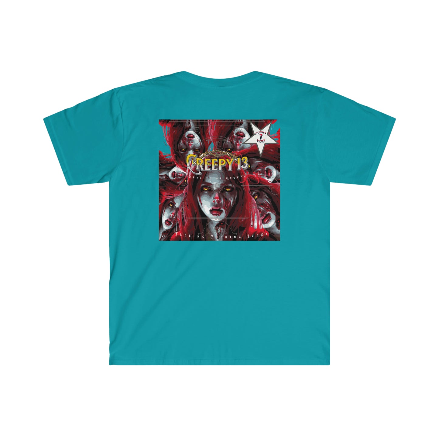 Front and back printed Unisex Softstyle T-Shirt