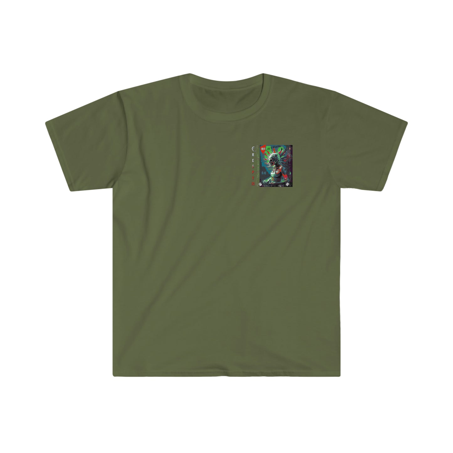 Front and back printed Unisex Softstyle T-Shirt