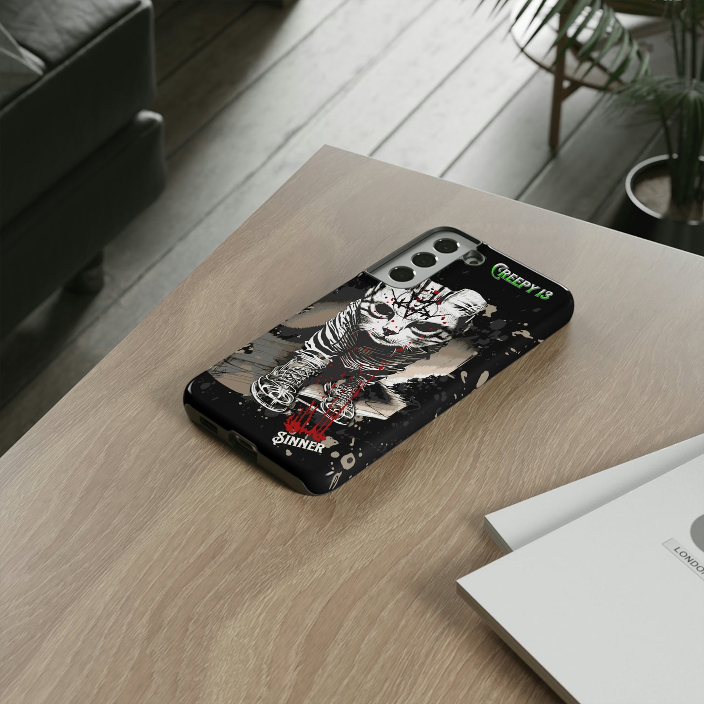 Evil Kitty Lover phone case Tough Cases