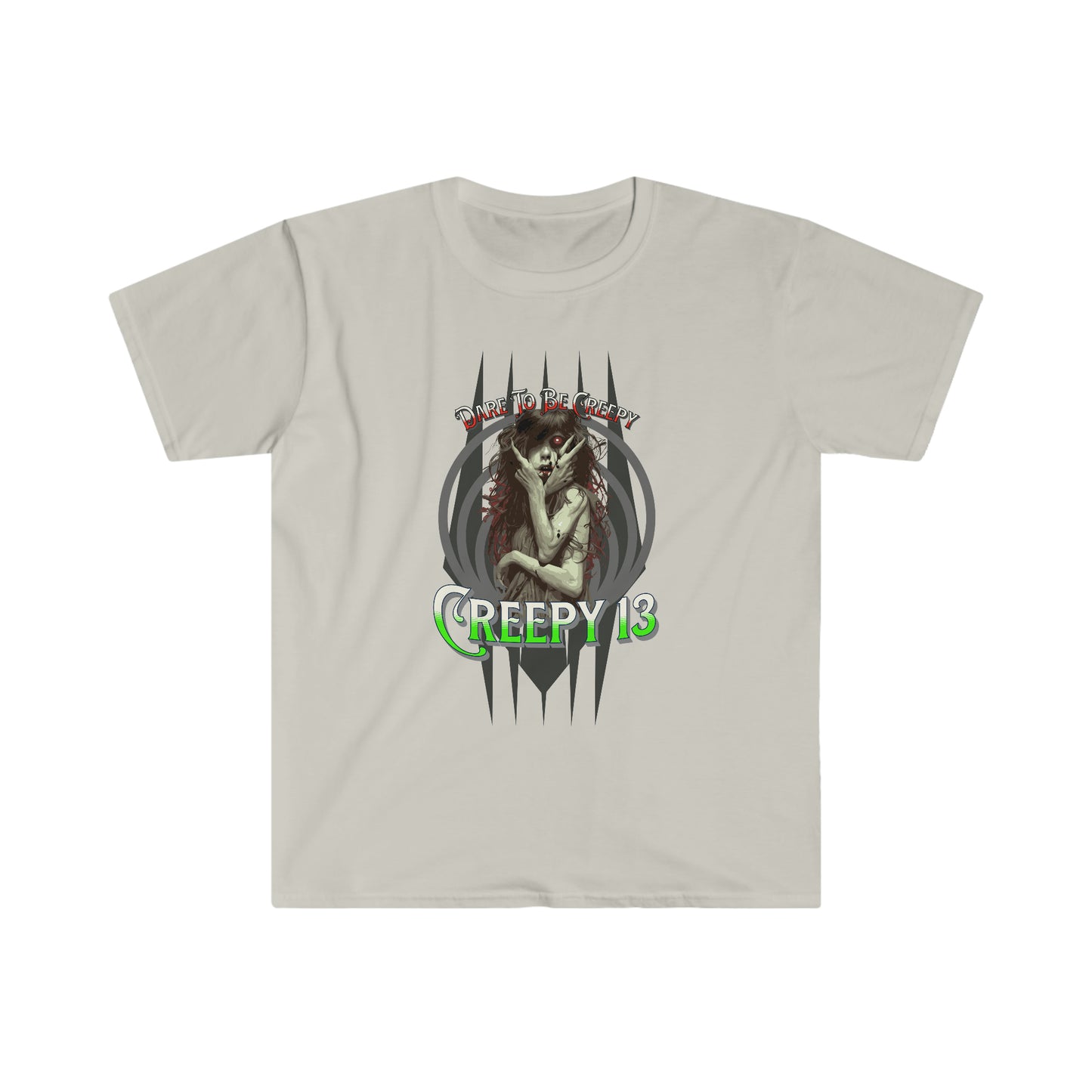 front and back printed Unisex Softstyle T-Shirt