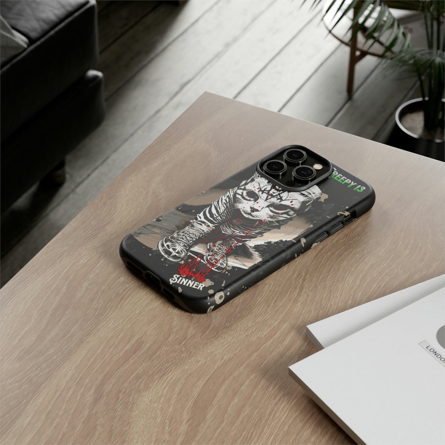 Evil Kitty Lover phone case Tough Cases