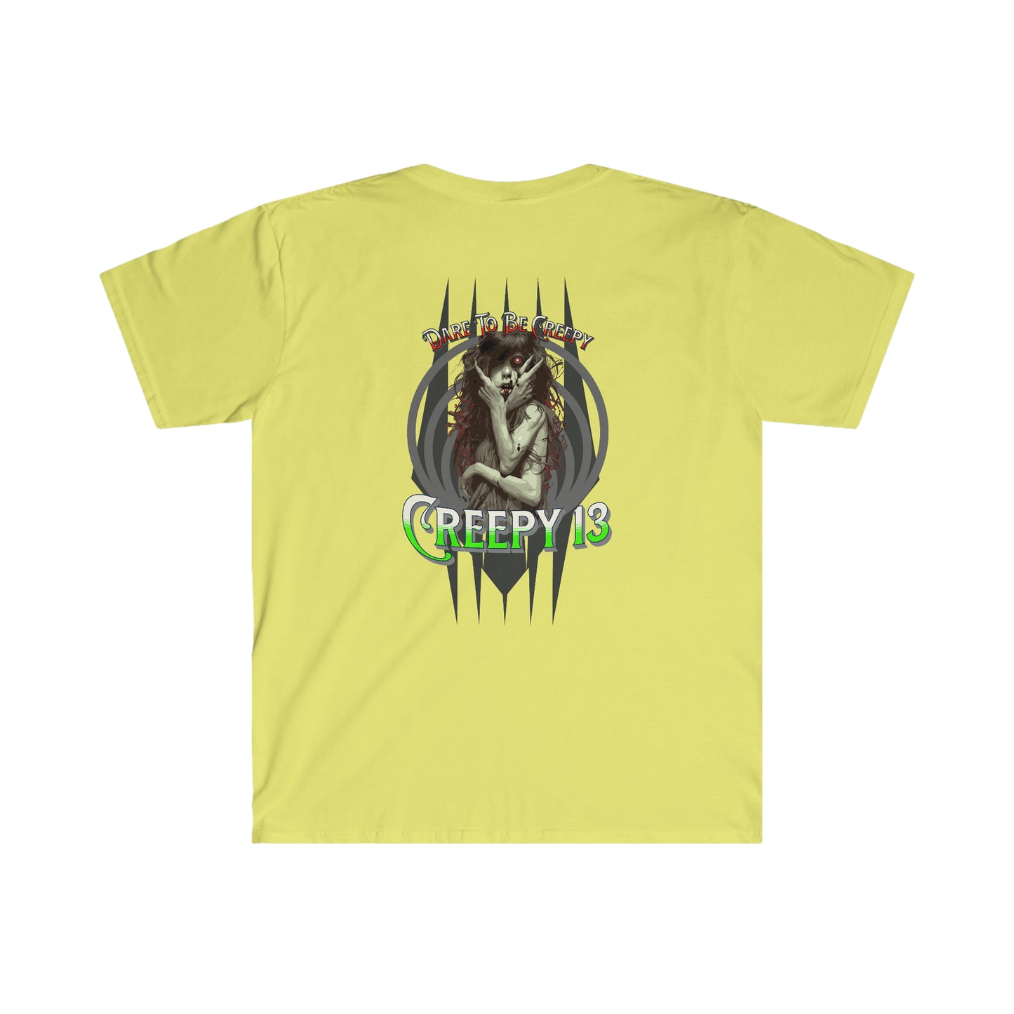 front and back printed Unisex Softstyle T-Shirt