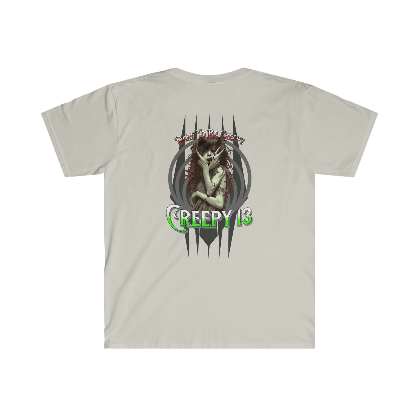 front and back printed Unisex Softstyle T-Shirt