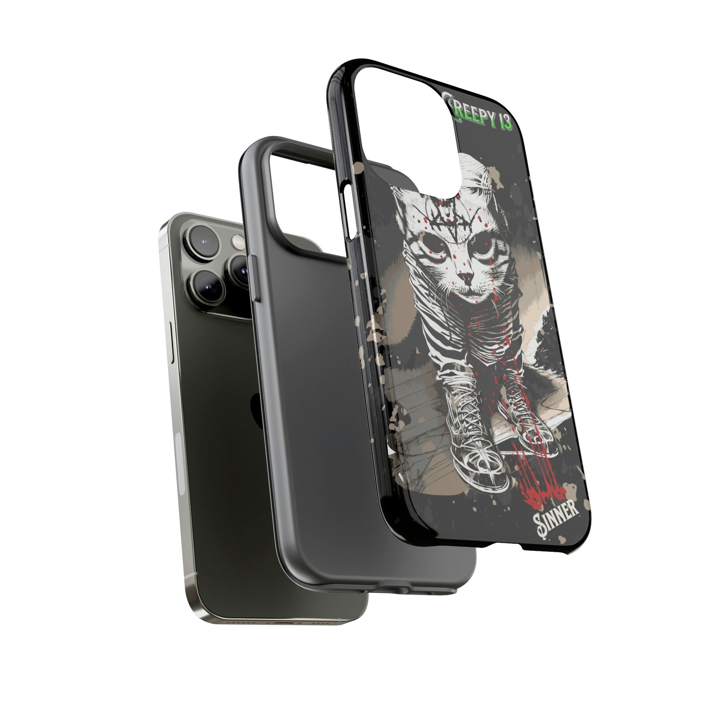 Evil Kitty Lover phone case Tough Cases