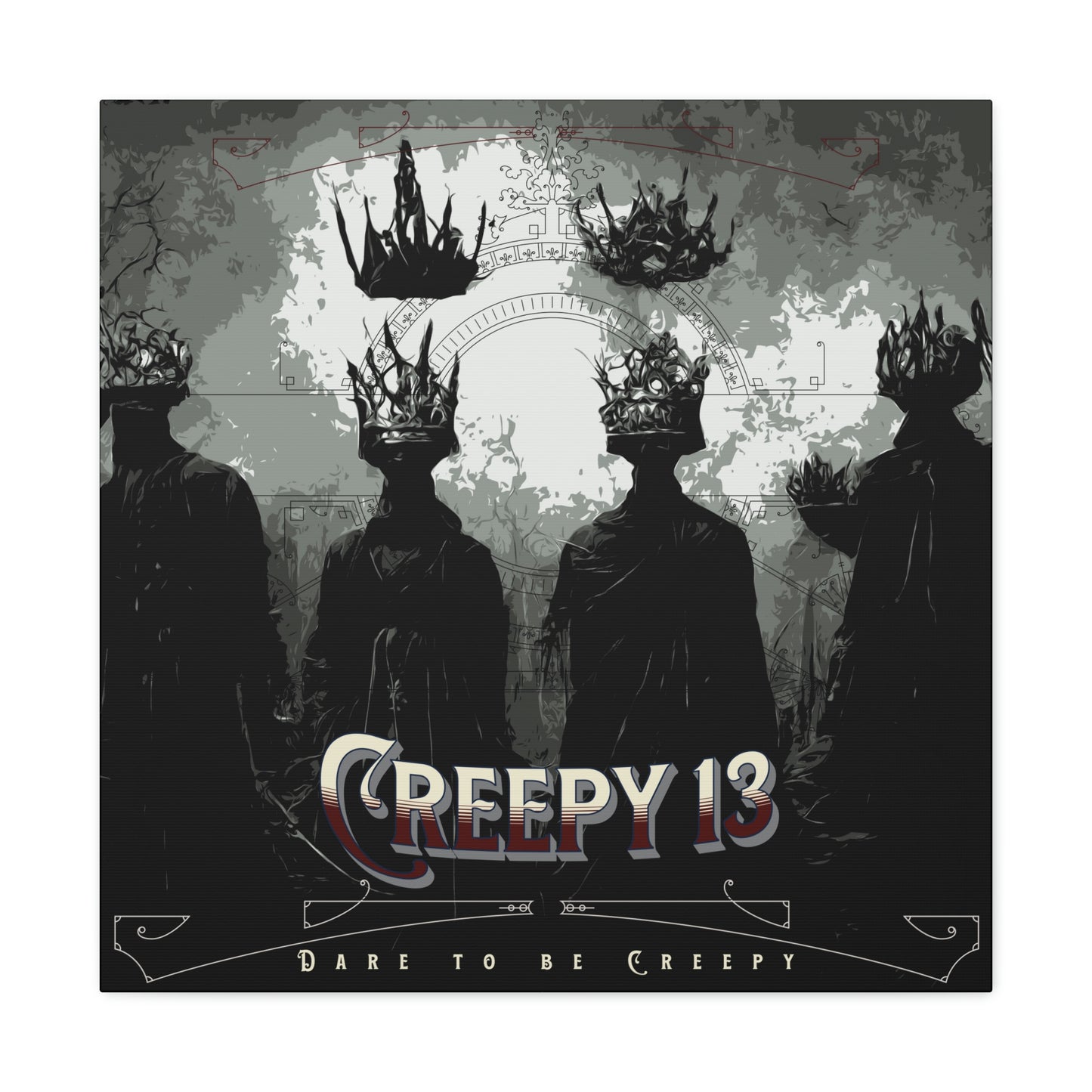 Kings Creepy 13 Canvas Gallery Wraps