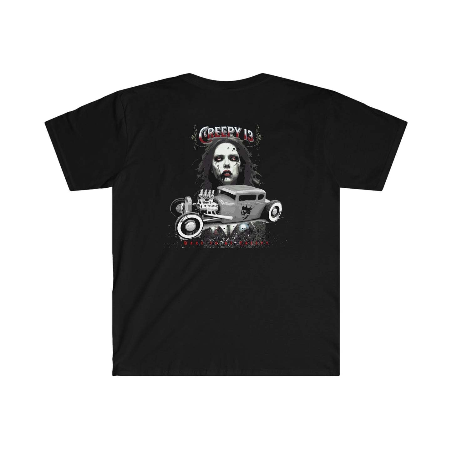 Front and back printed Unisex Softstyle T-Shirt