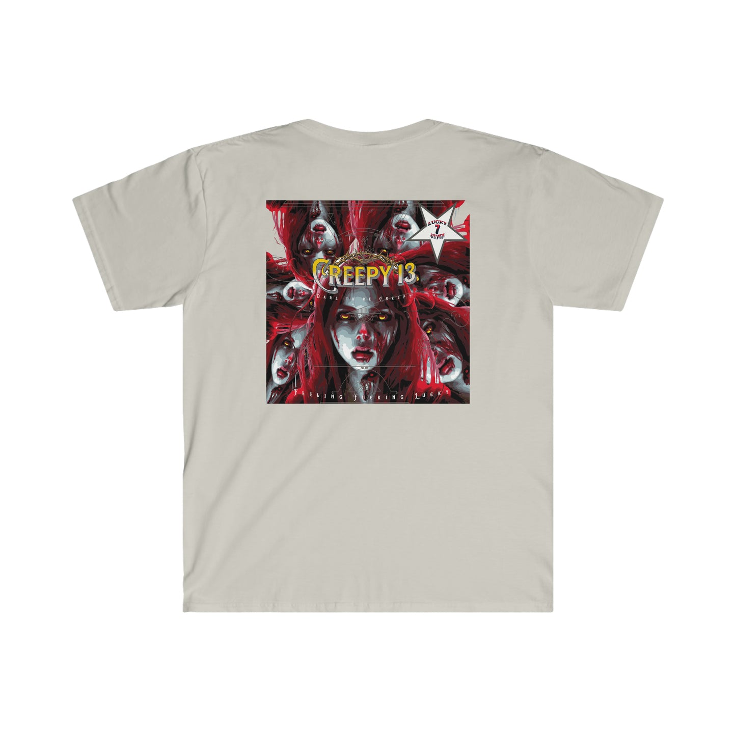 Front and back printed Unisex Softstyle T-Shirt