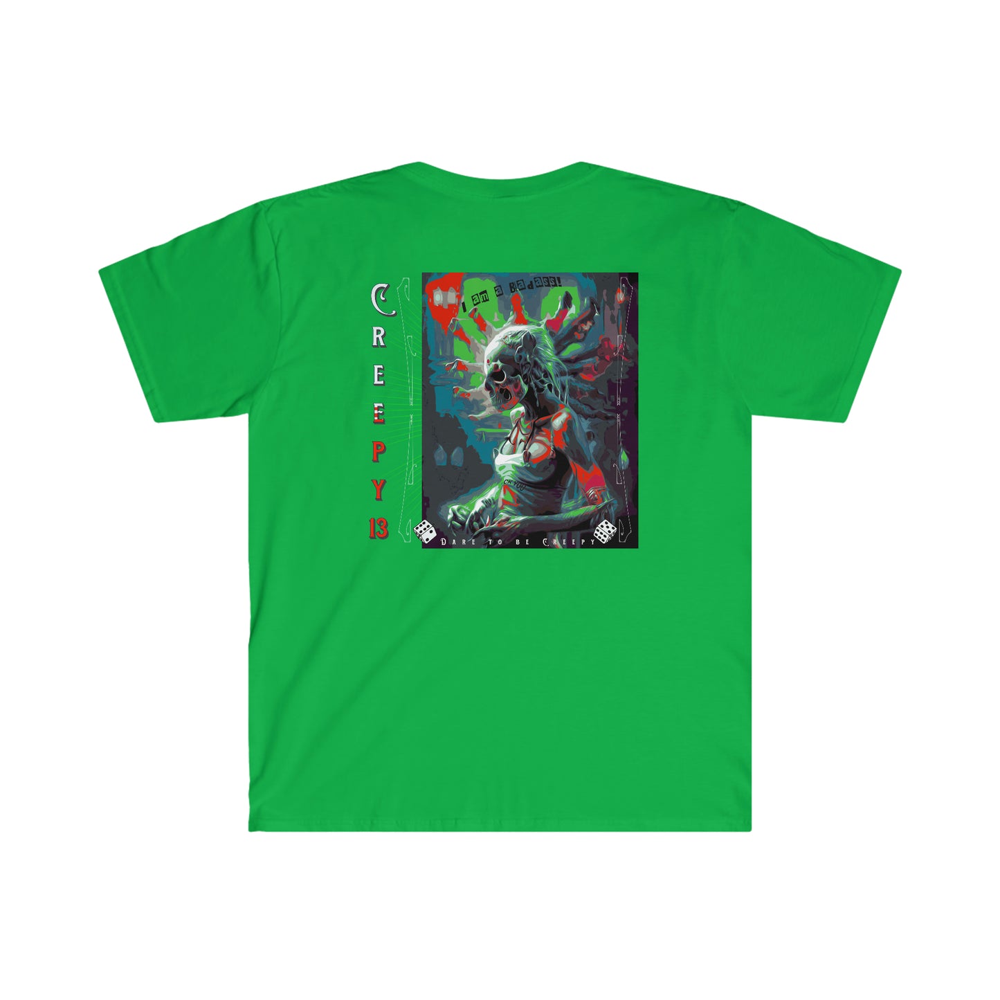Front and back printed Unisex Softstyle T-Shirt