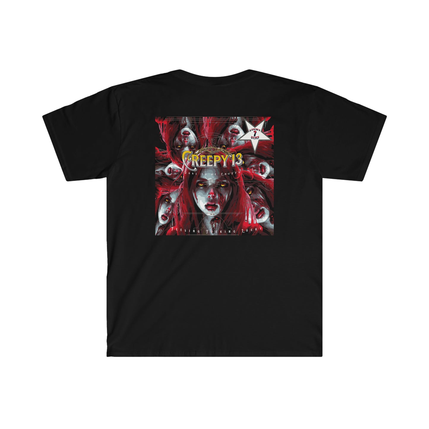 Front and back printed Unisex Softstyle T-Shirt