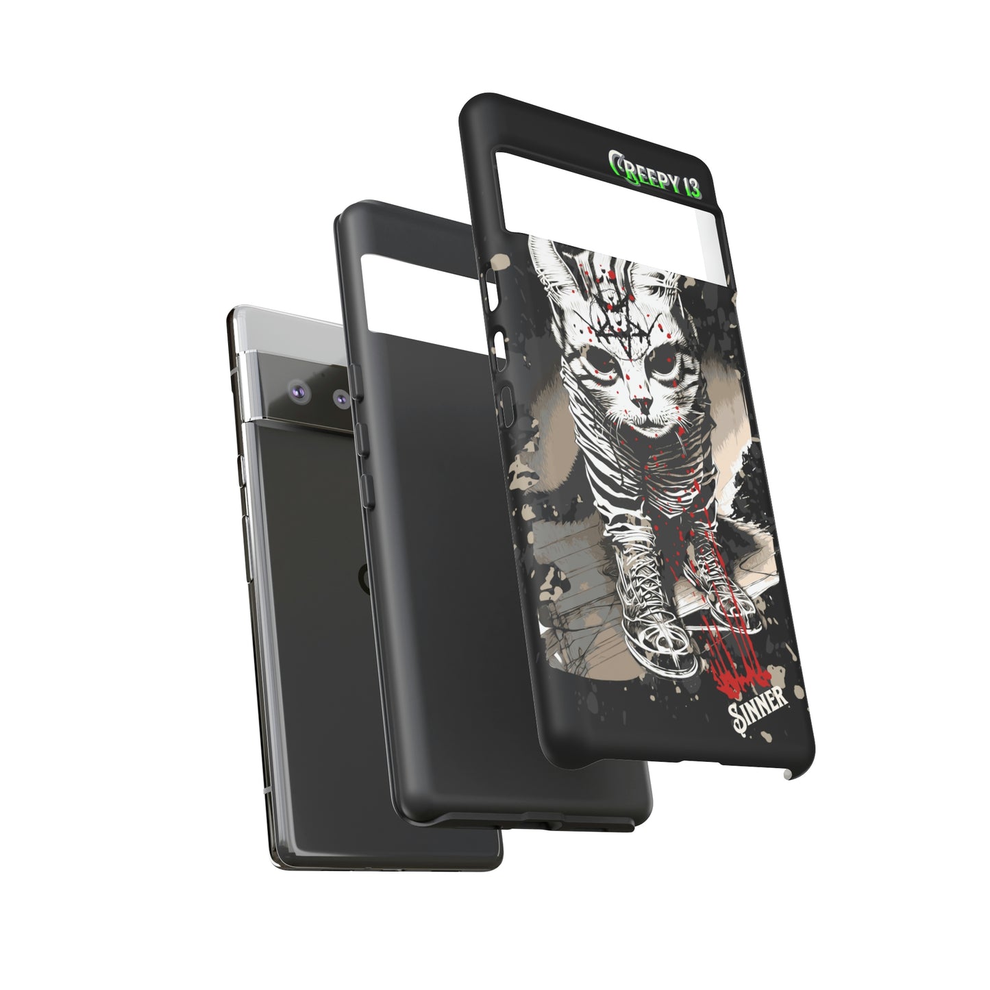 Evil Kitty Lover phone case Tough Cases