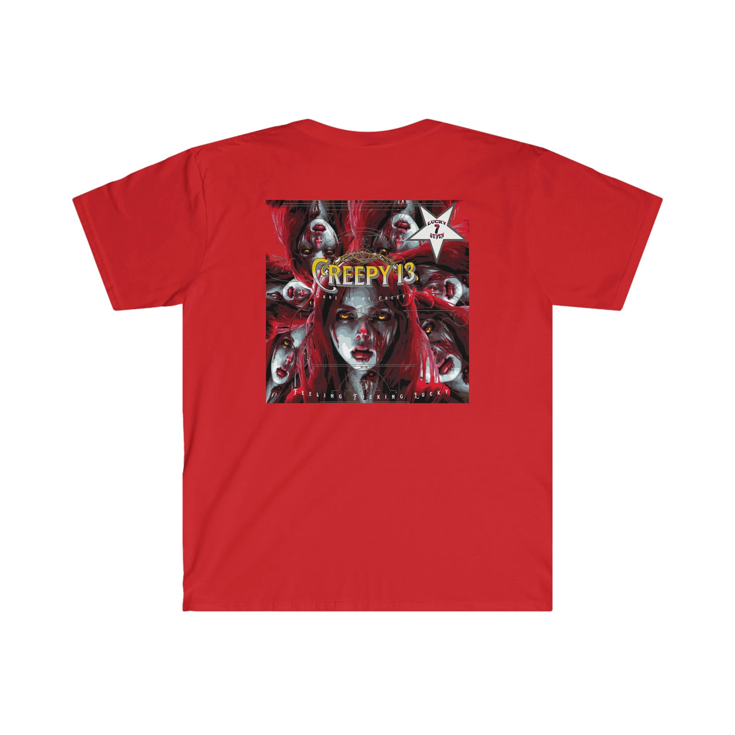 Front and back printed Unisex Softstyle T-Shirt