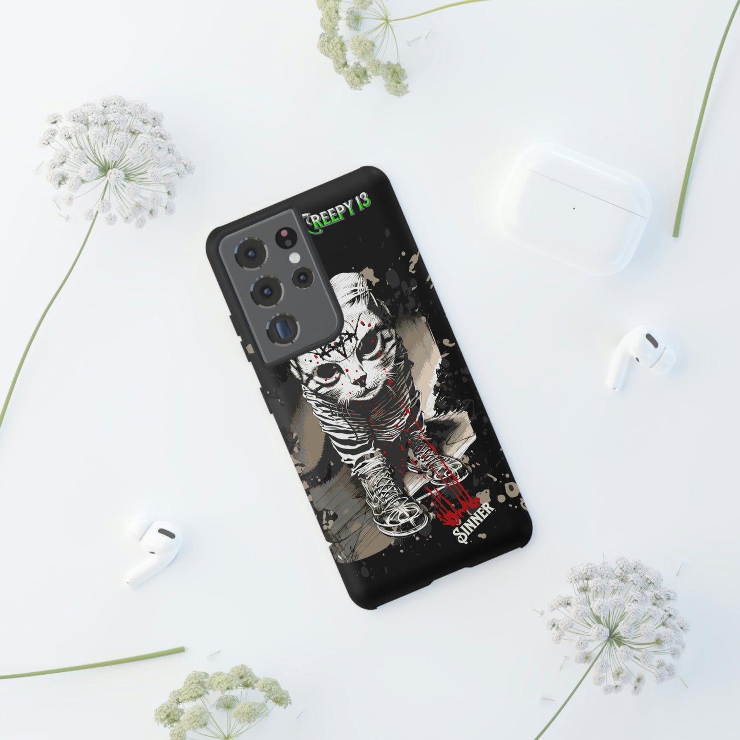Evil Kitty Lover phone case Tough Cases