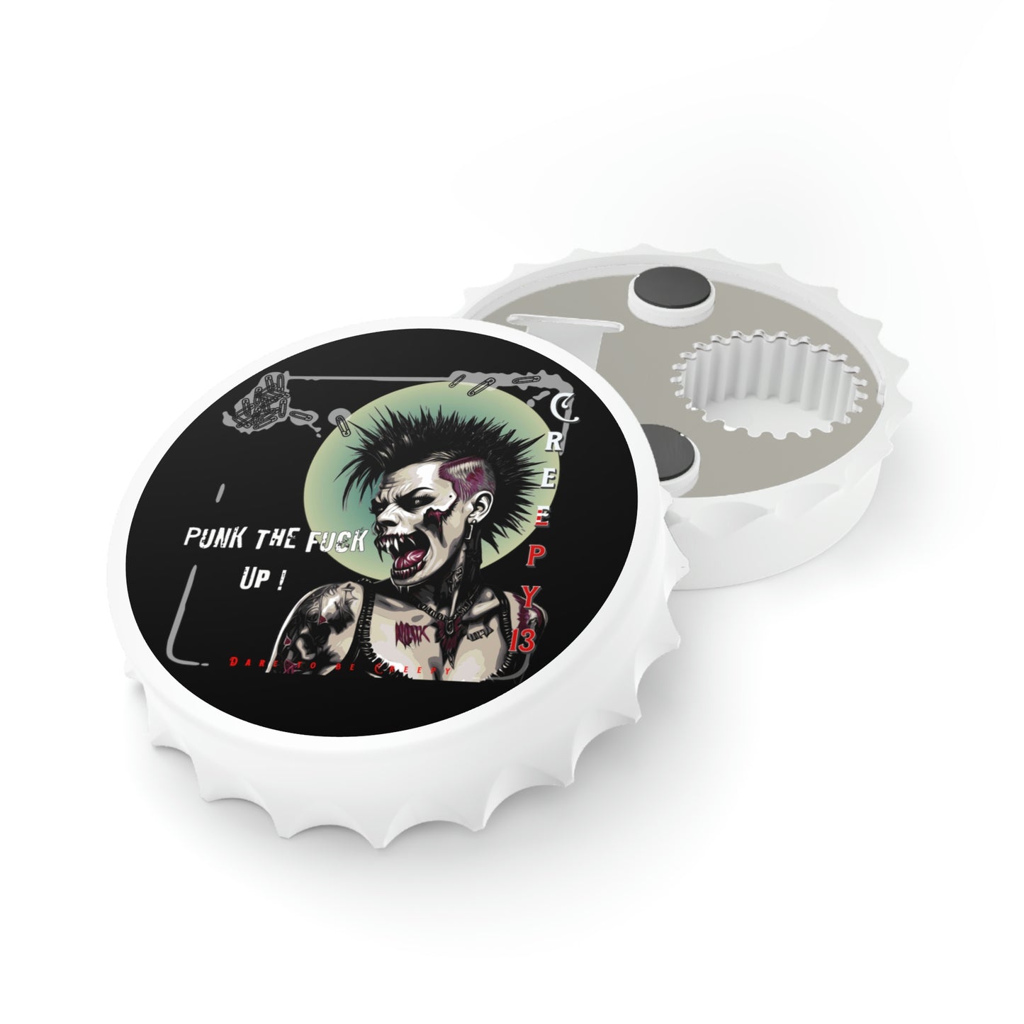 Creepy 13 ( punk the fuck up ) Bottle Opener Other Goodies