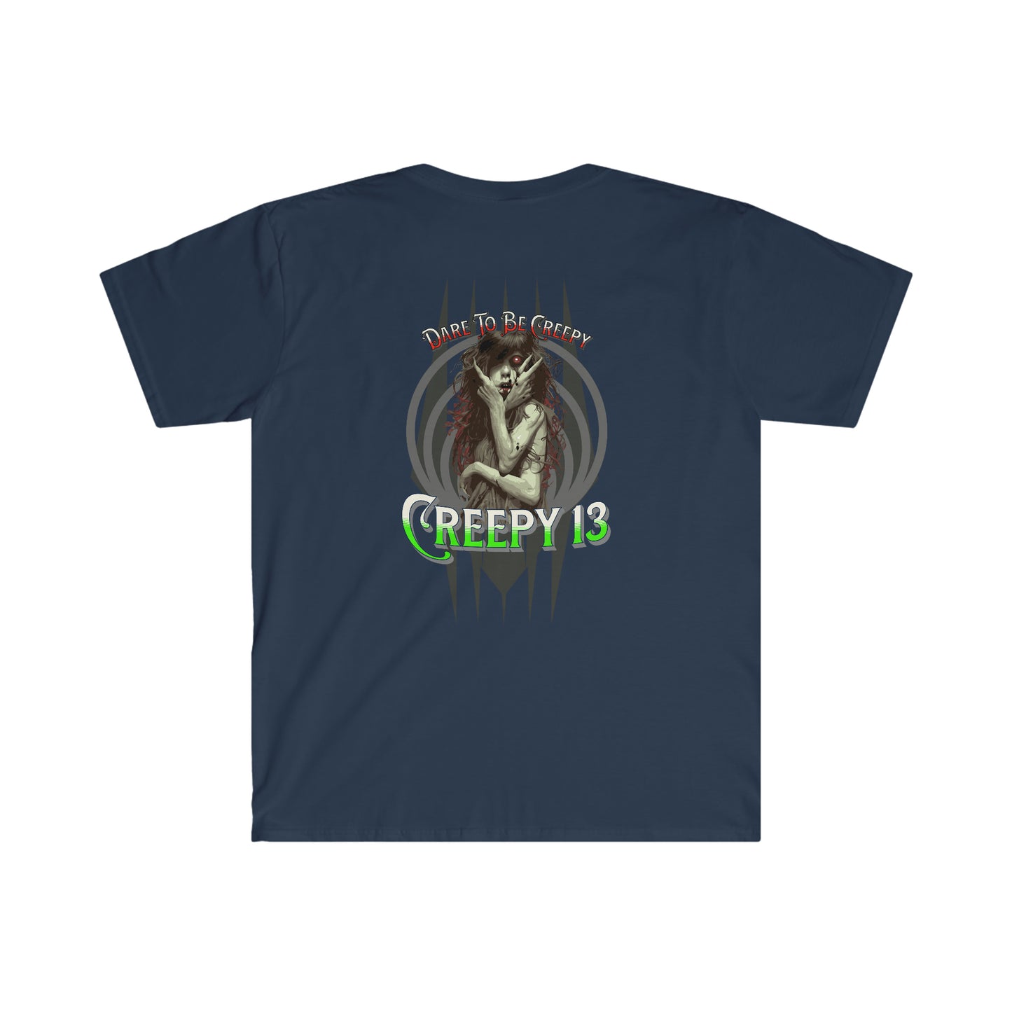 front and back printed Unisex Softstyle T-Shirt