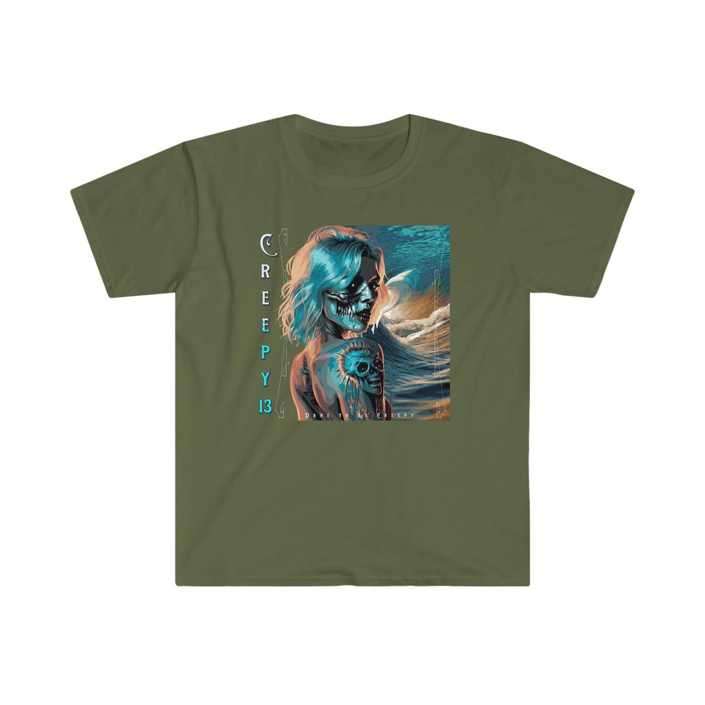 Front and back printed Unisex Softstyle T-Shirt