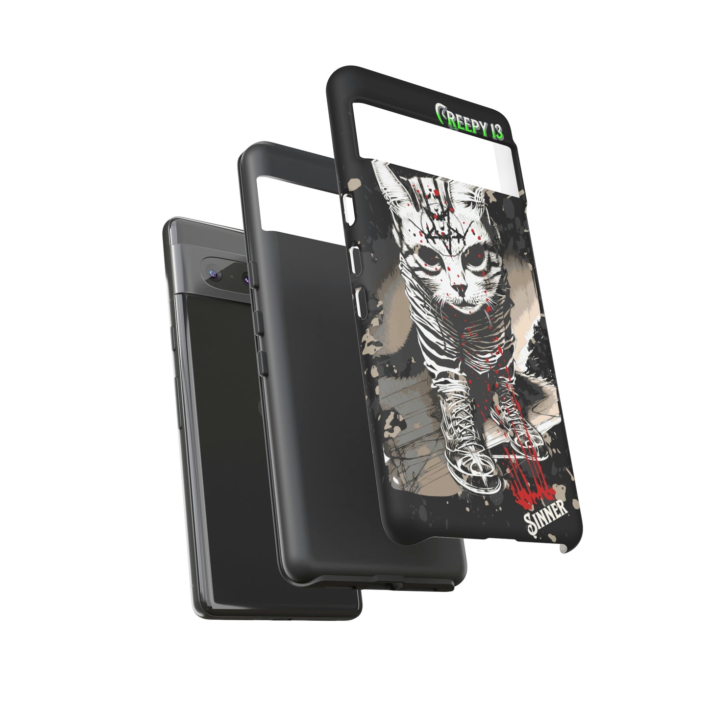 Evil Kitty Lover phone case Tough Cases