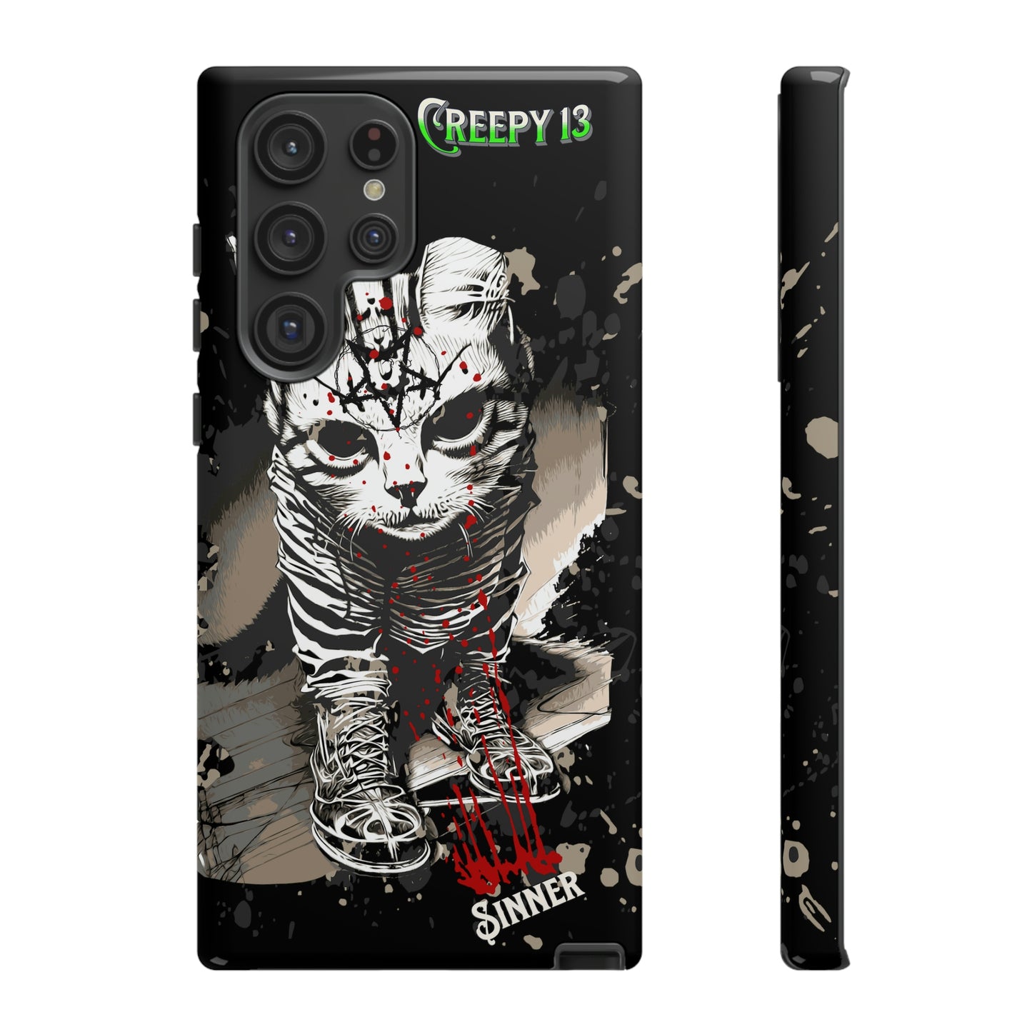 Evil Kitty Lover phone case Tough Cases
