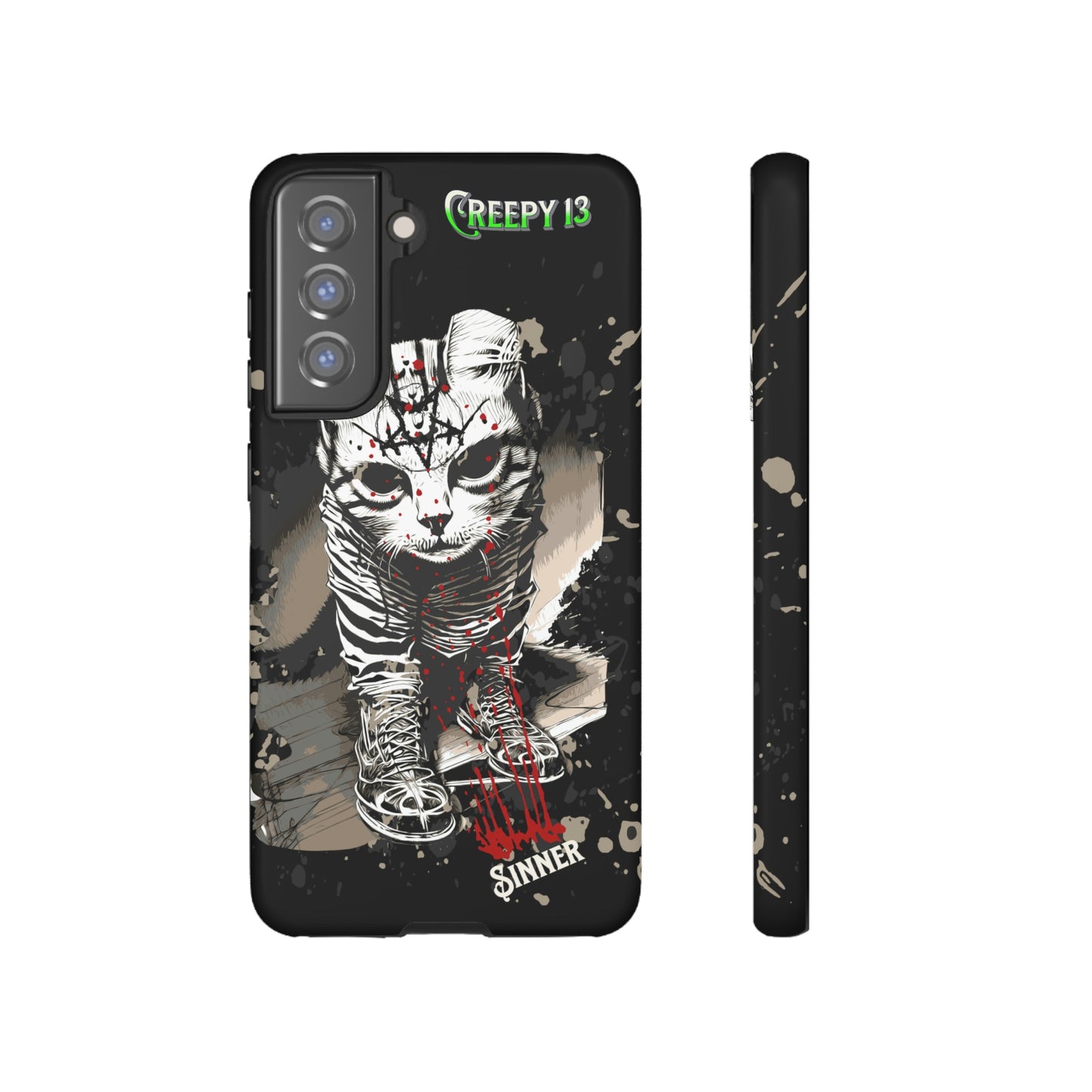 Evil Kitty Lover phone case Tough Cases