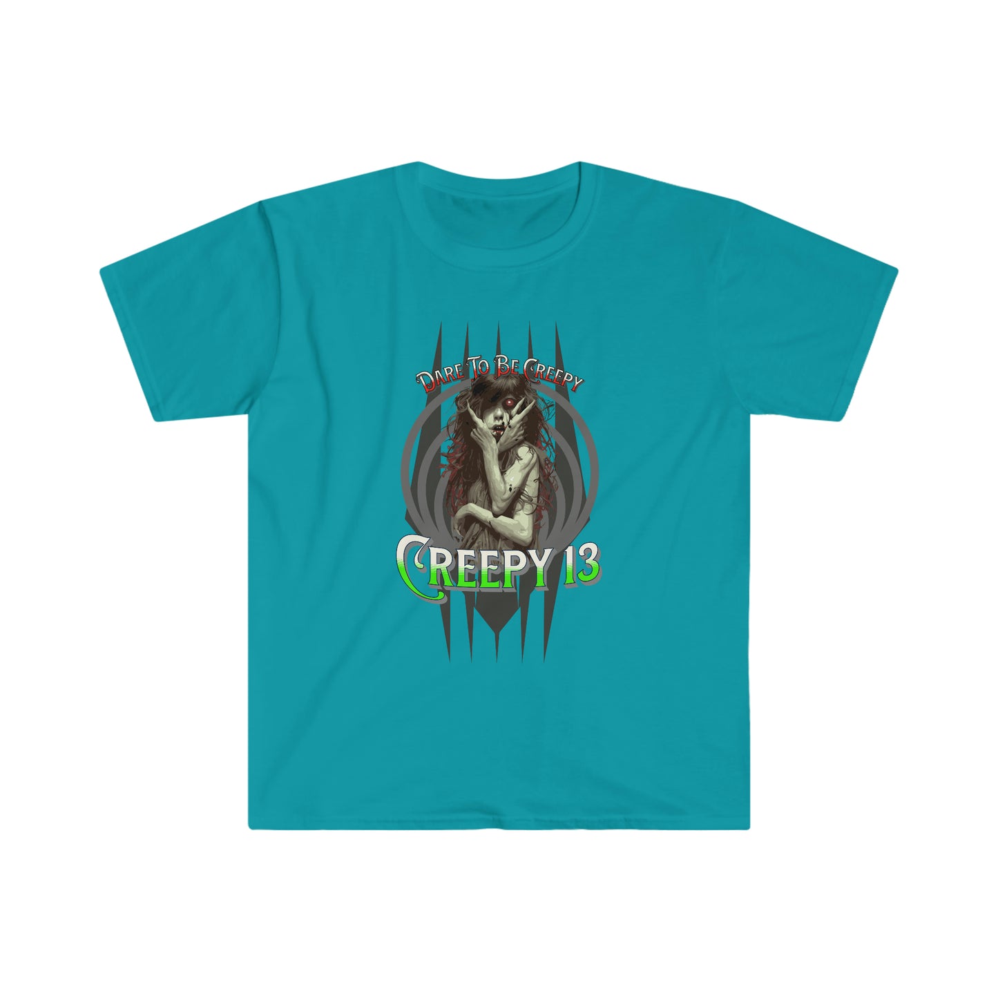 front and back printed Unisex Softstyle T-Shirt