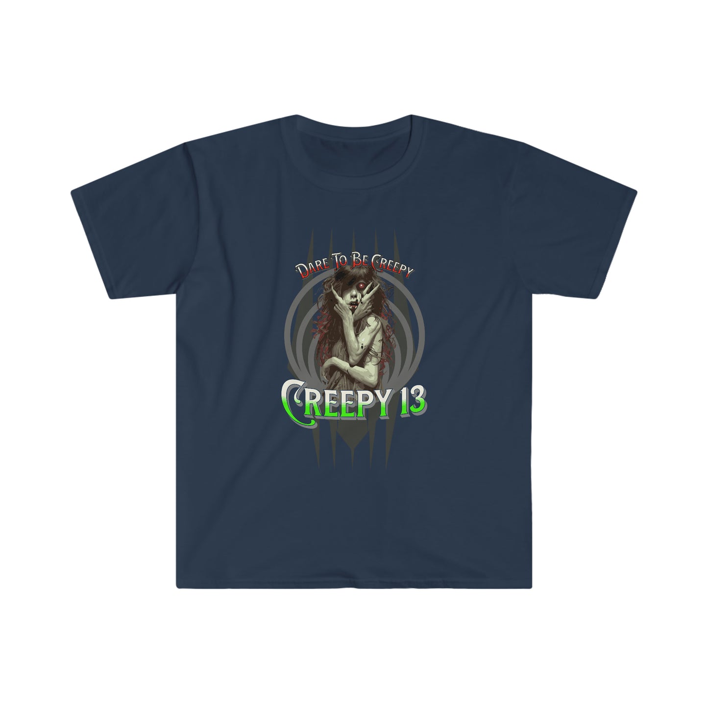 front and back printed Unisex Softstyle T-Shirt