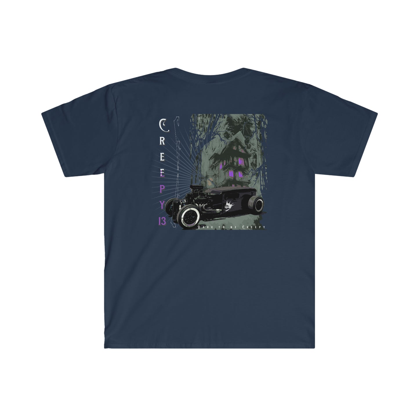 Front and Back printed Unisex Softstyle T-Shirt
