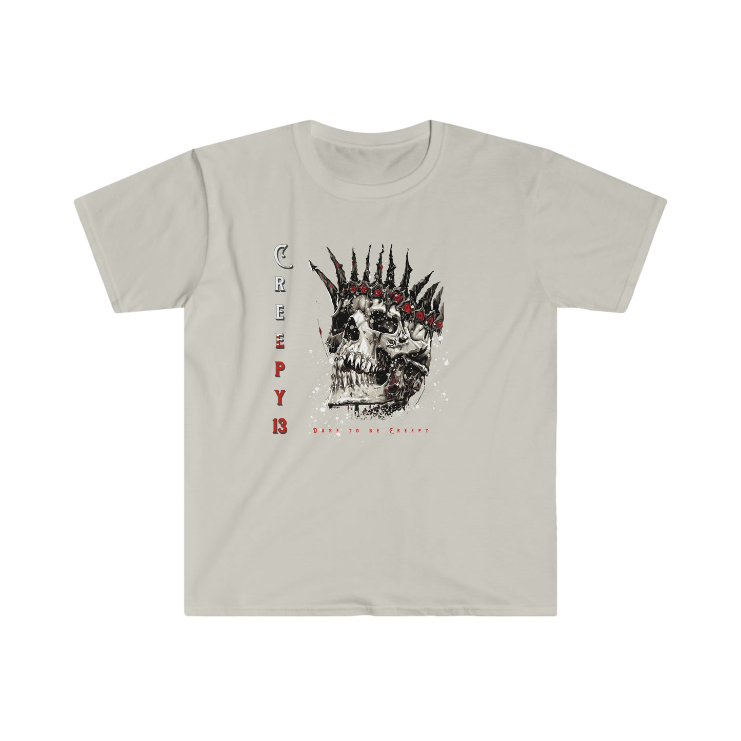 Skull Me front and back printed Unisex Softstyle T-Shirt