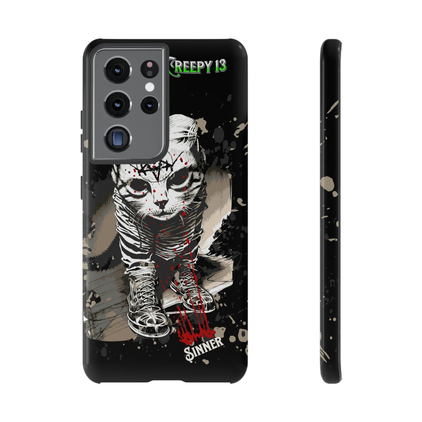 Evil Kitty Lover phone case Tough Cases