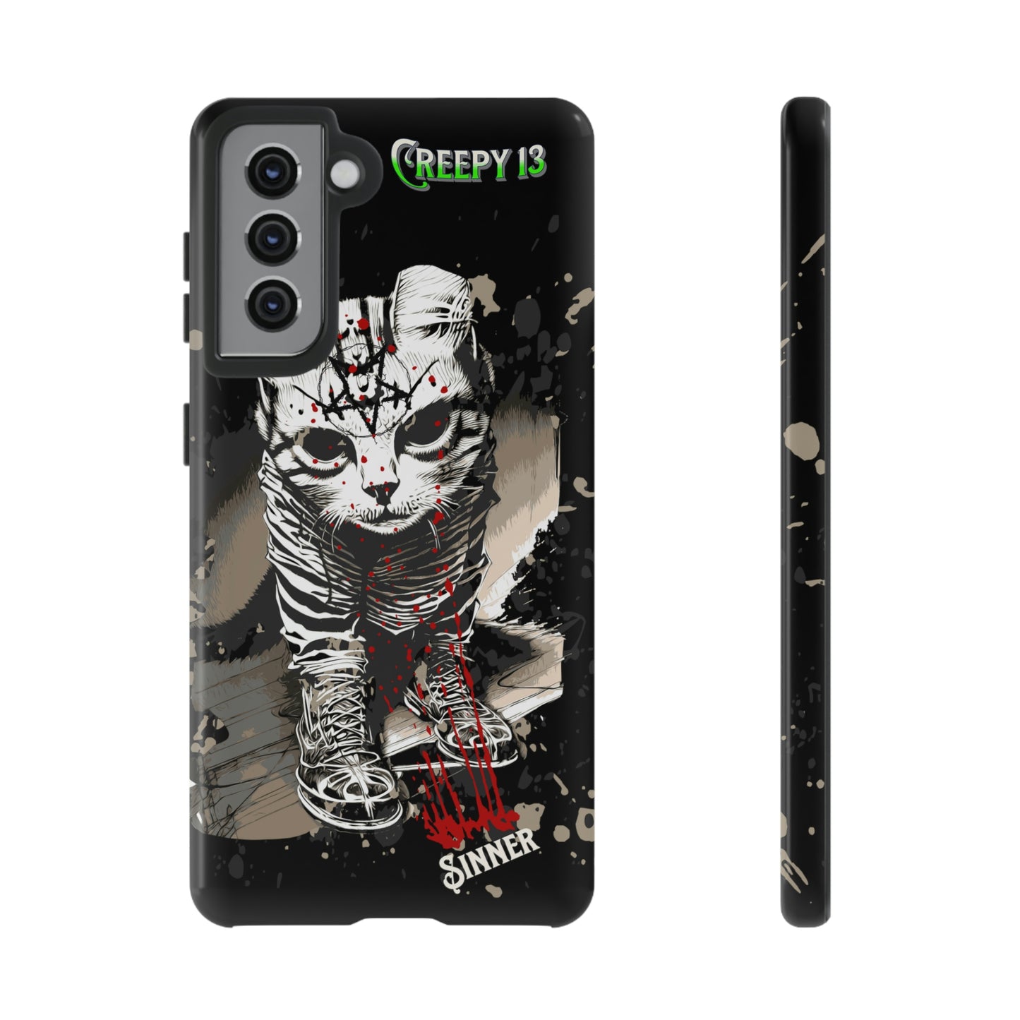 Evil Kitty Lover phone case Tough Cases