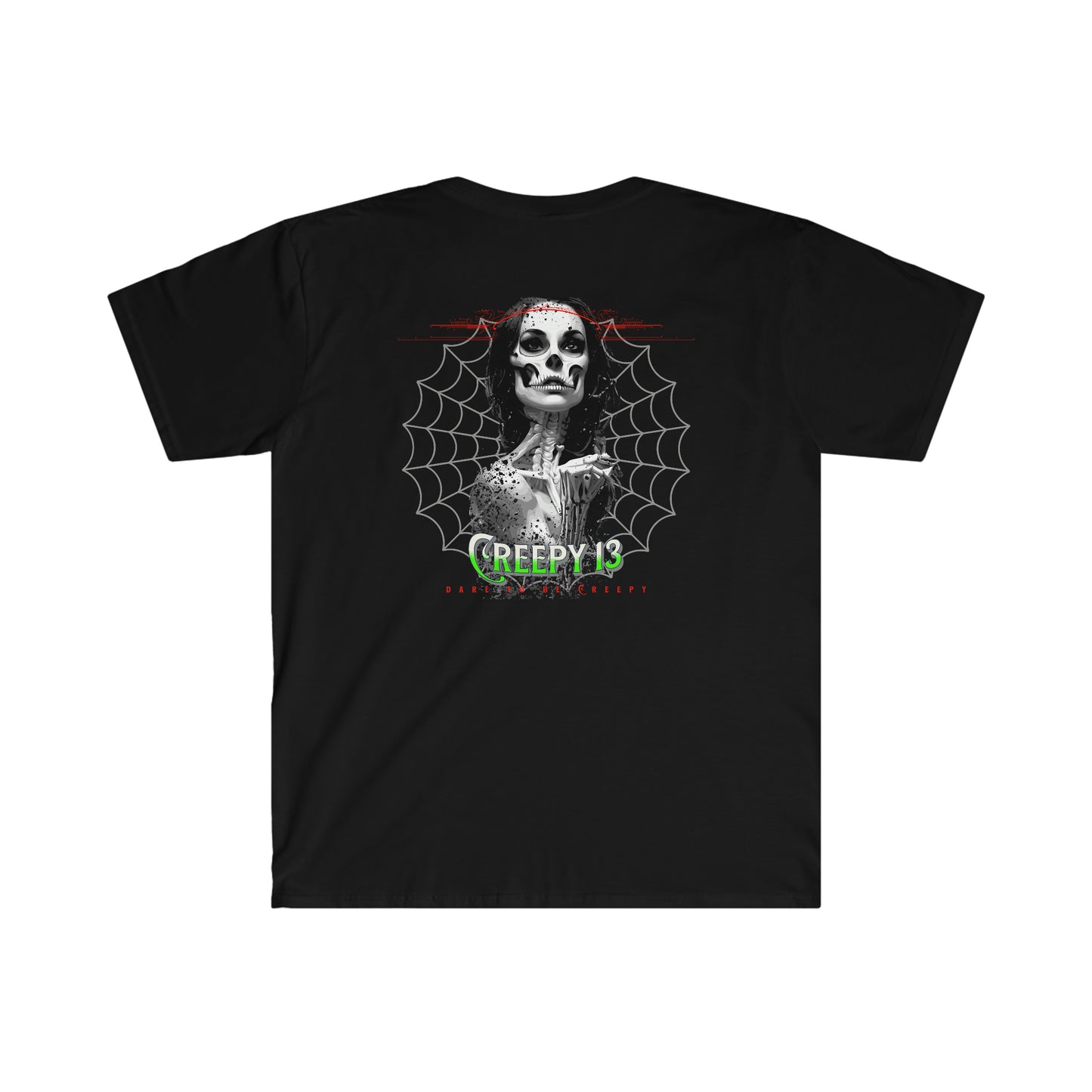 Front and back printed Unisex Softstyle T-Shirt