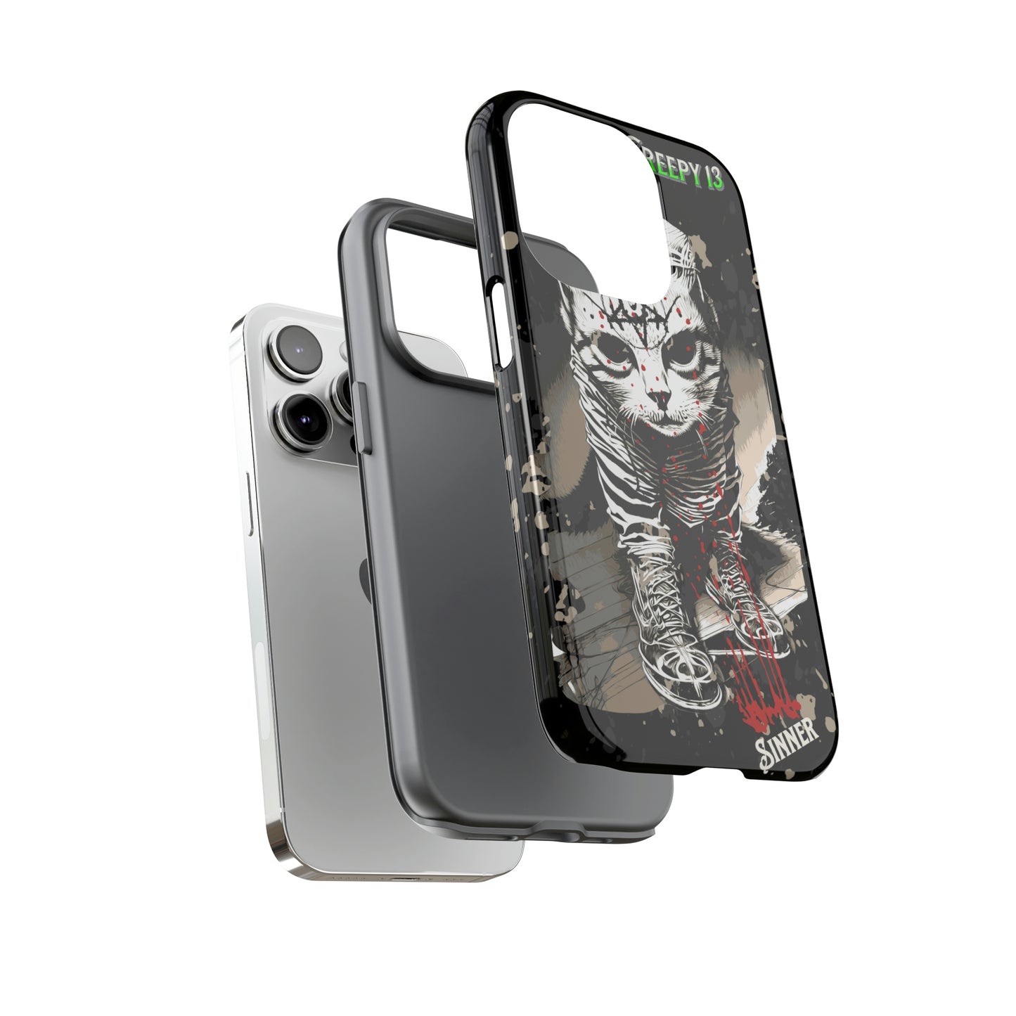 Evil Kitty Lover phone case Tough Cases