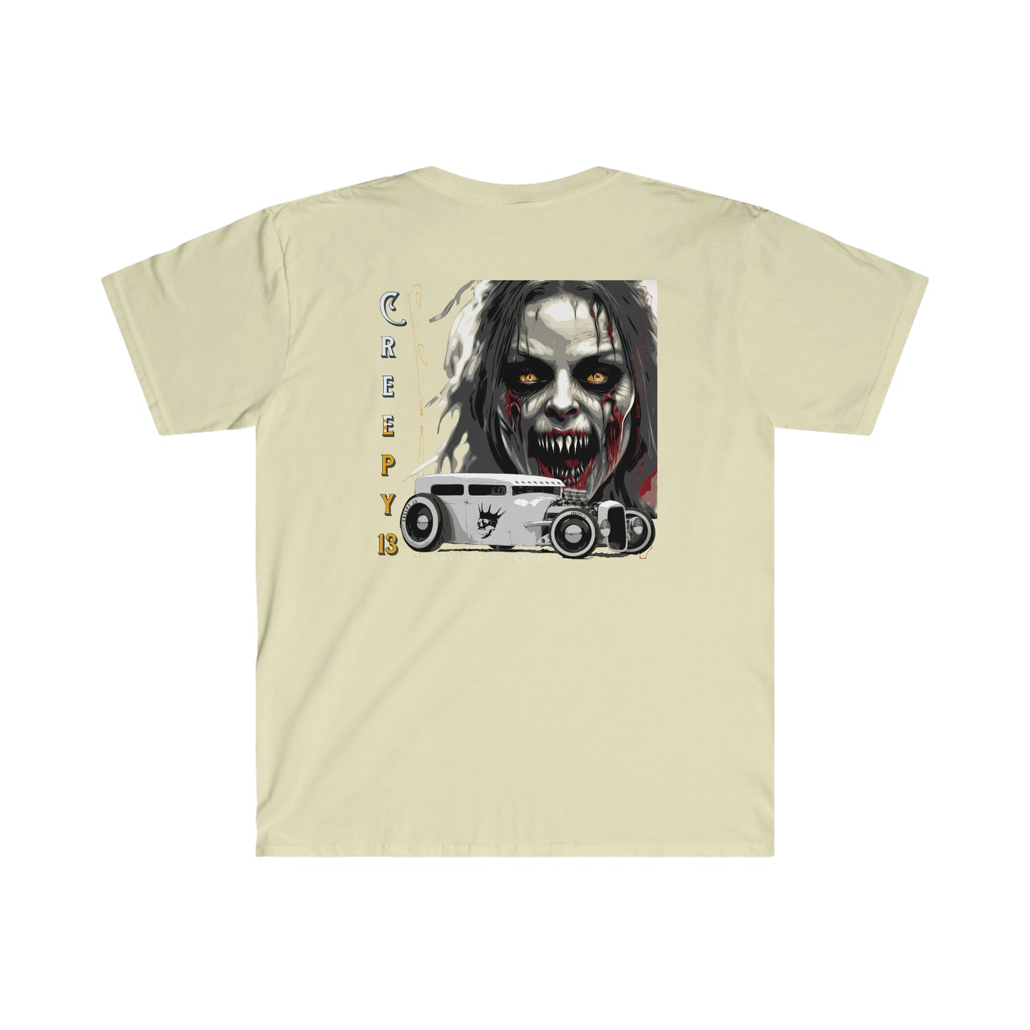 Front and back printed Unisex Softstyle T-Shirt