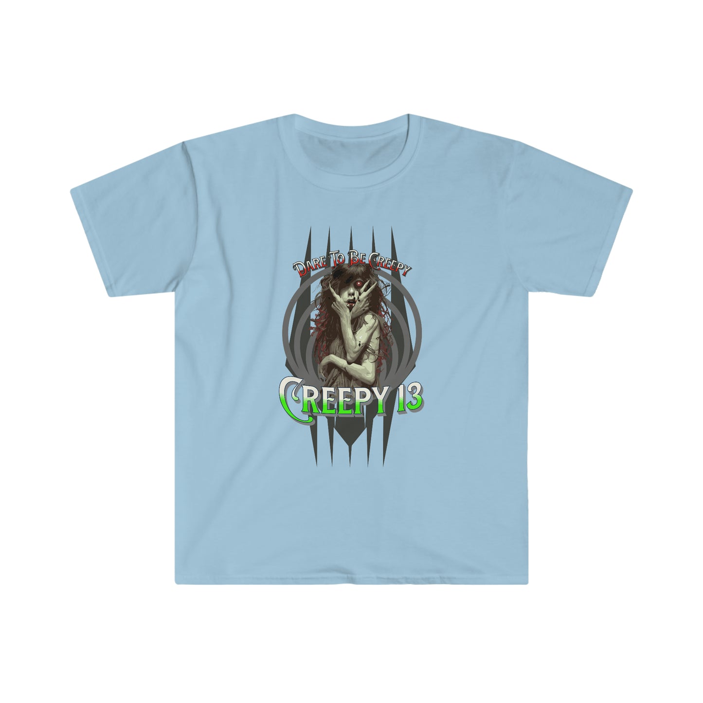 front and back printed Unisex Softstyle T-Shirt