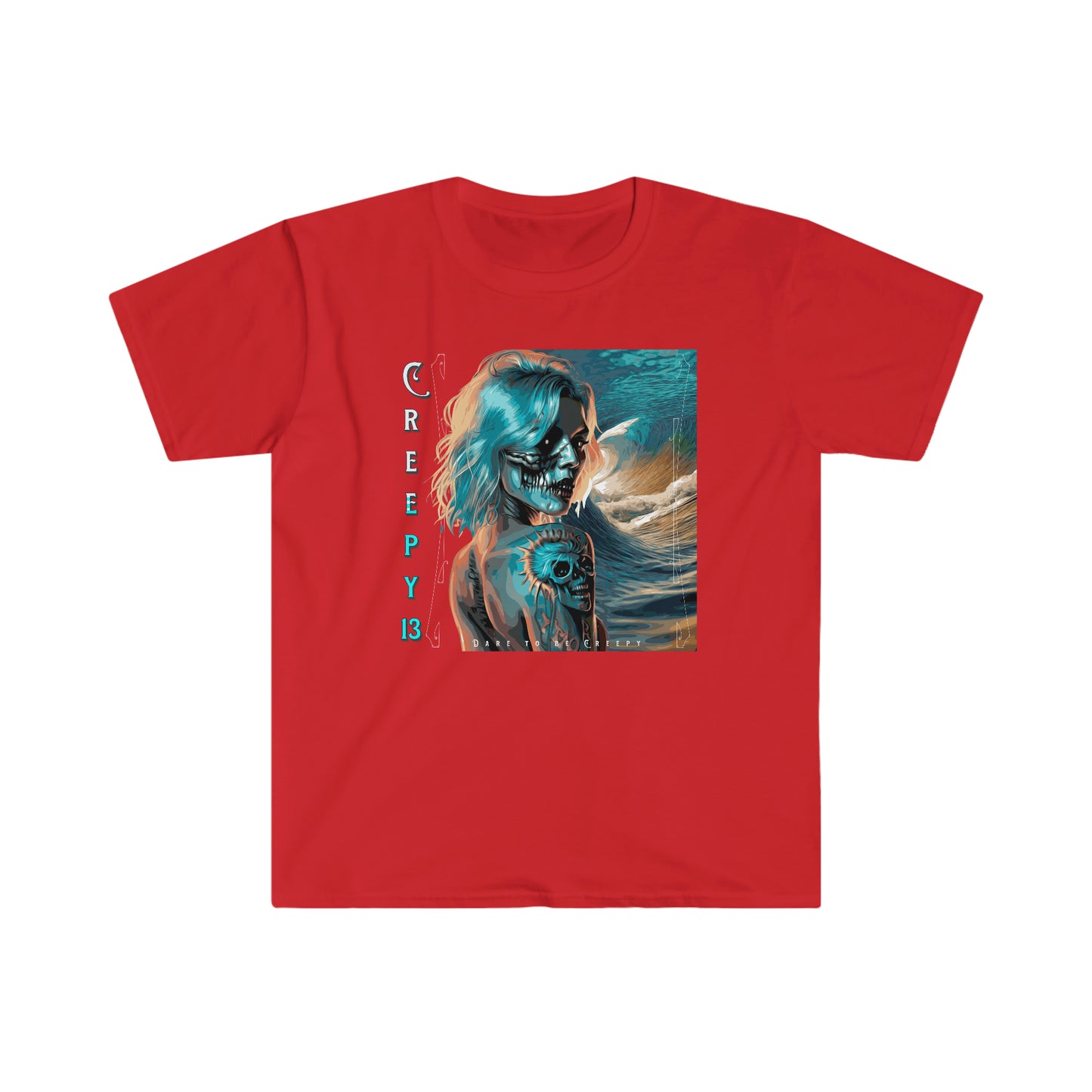 Front and back printed Unisex Softstyle T-Shirt