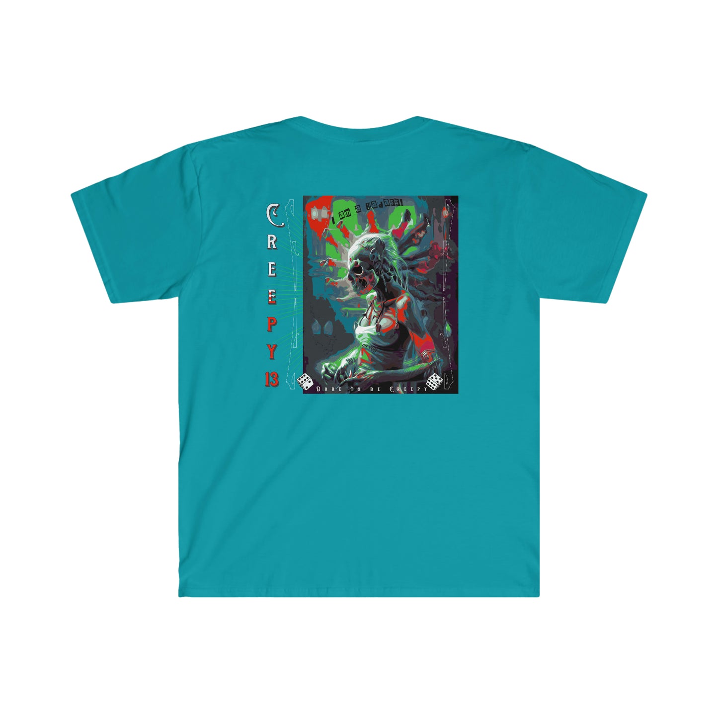 Front and back printed Unisex Softstyle T-Shirt