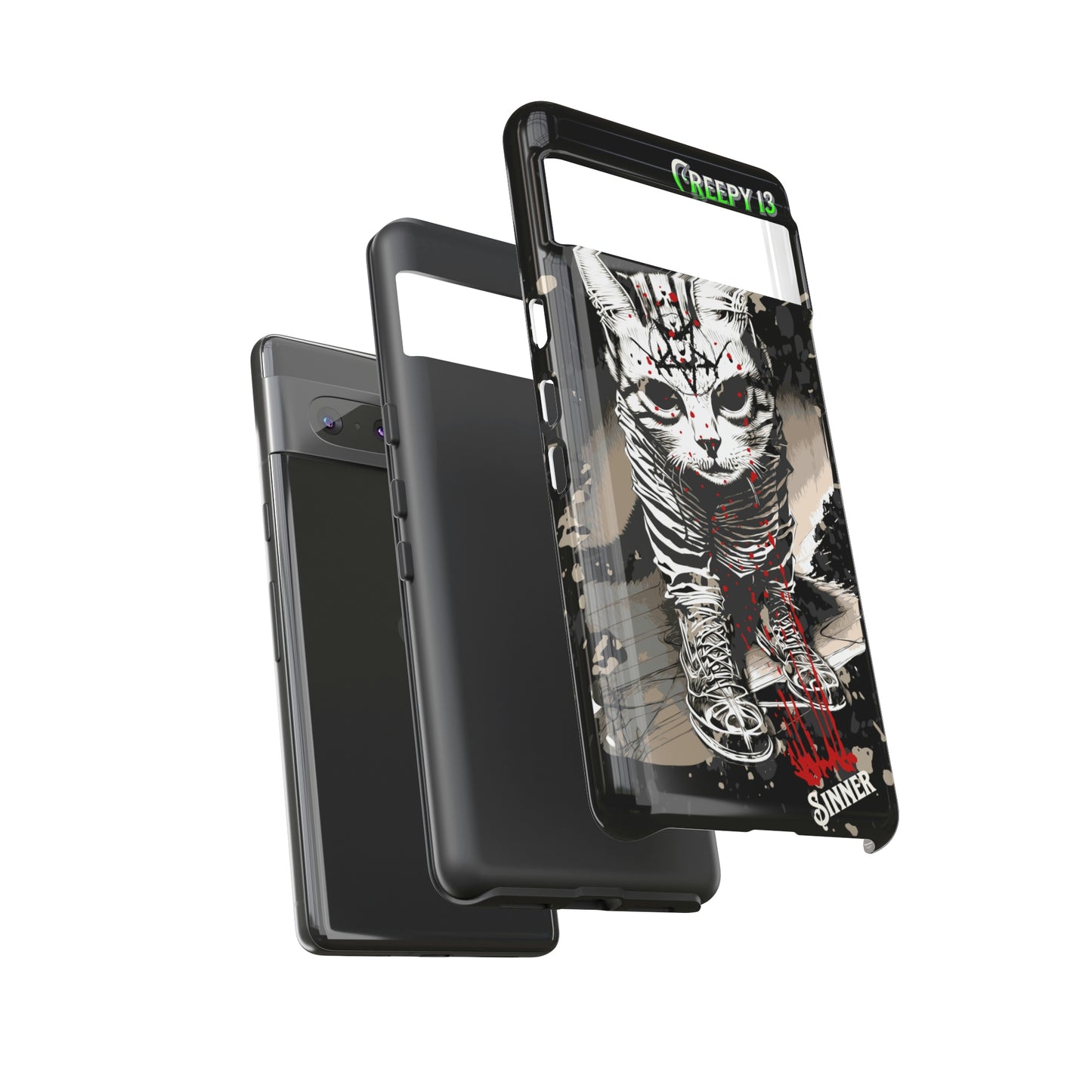 Evil Kitty Lover phone case Tough Cases