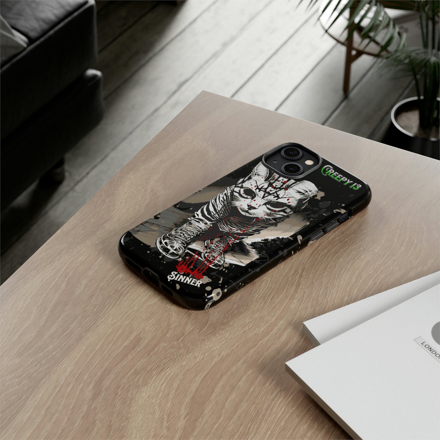 Evil Kitty Lover phone case Tough Cases