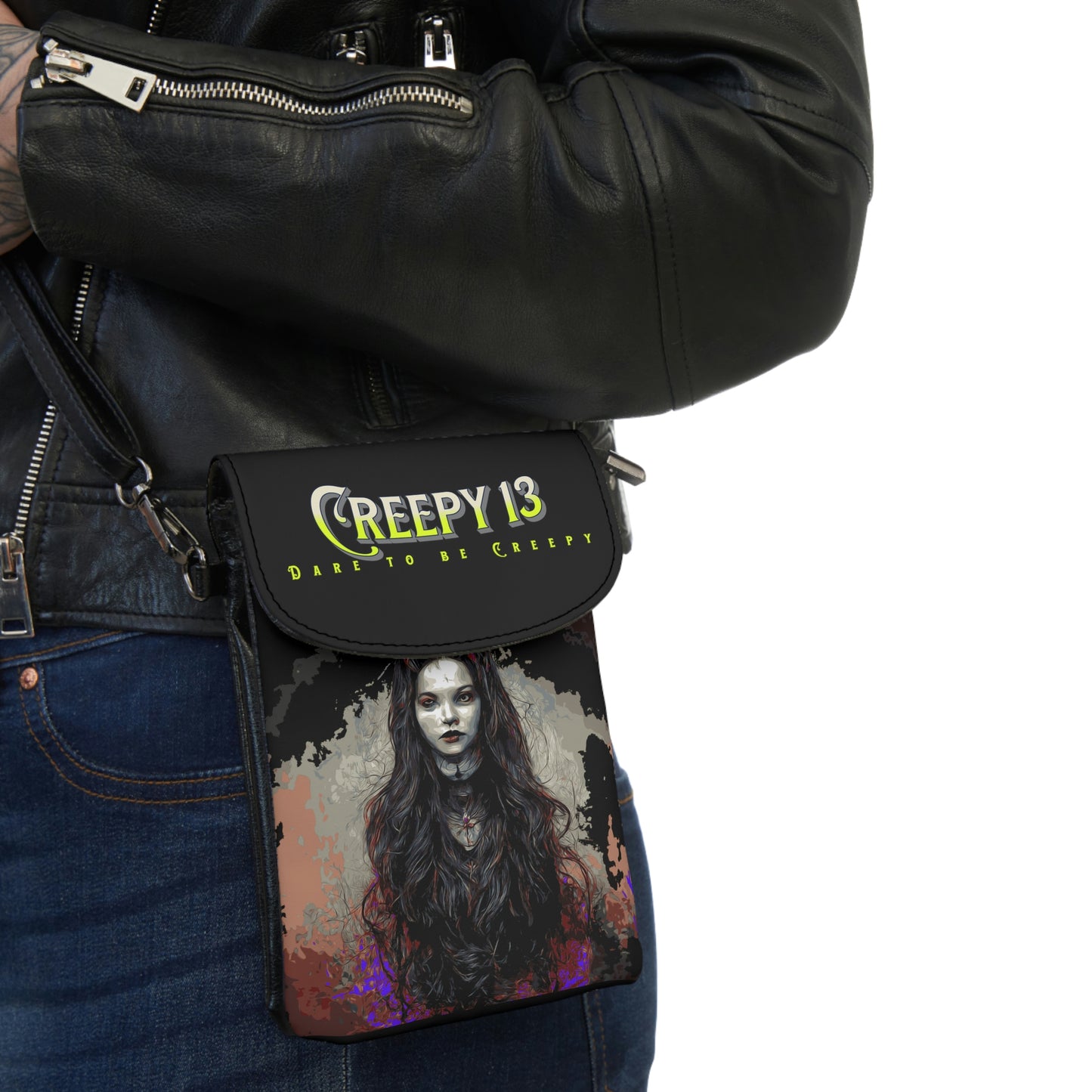 Creepy 13 Small Cell Phone Wallet Other Goodies