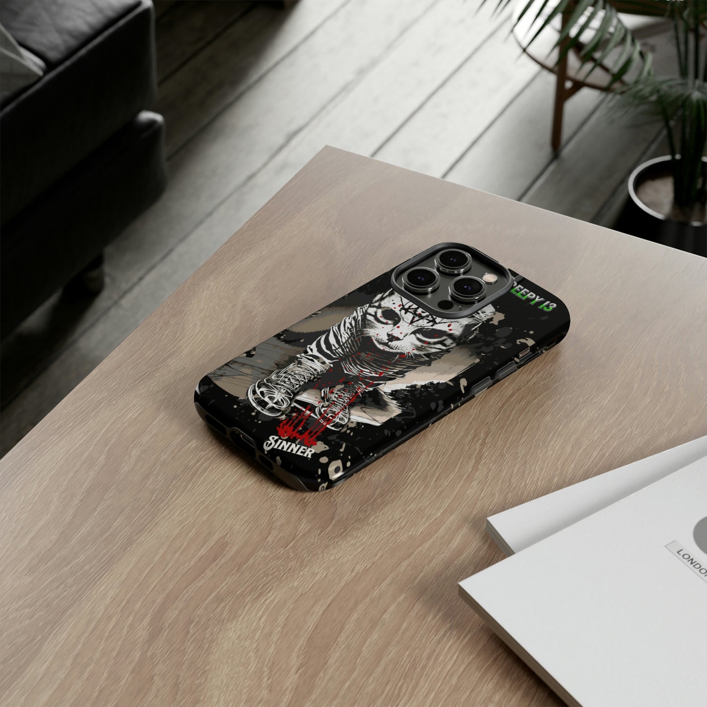 Evil Kitty Lover phone case Tough Cases