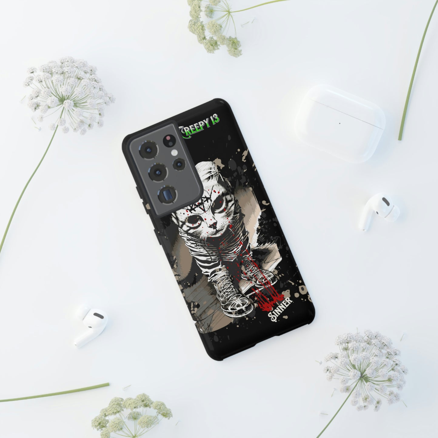 Evil Kitty Lover phone case Tough Cases