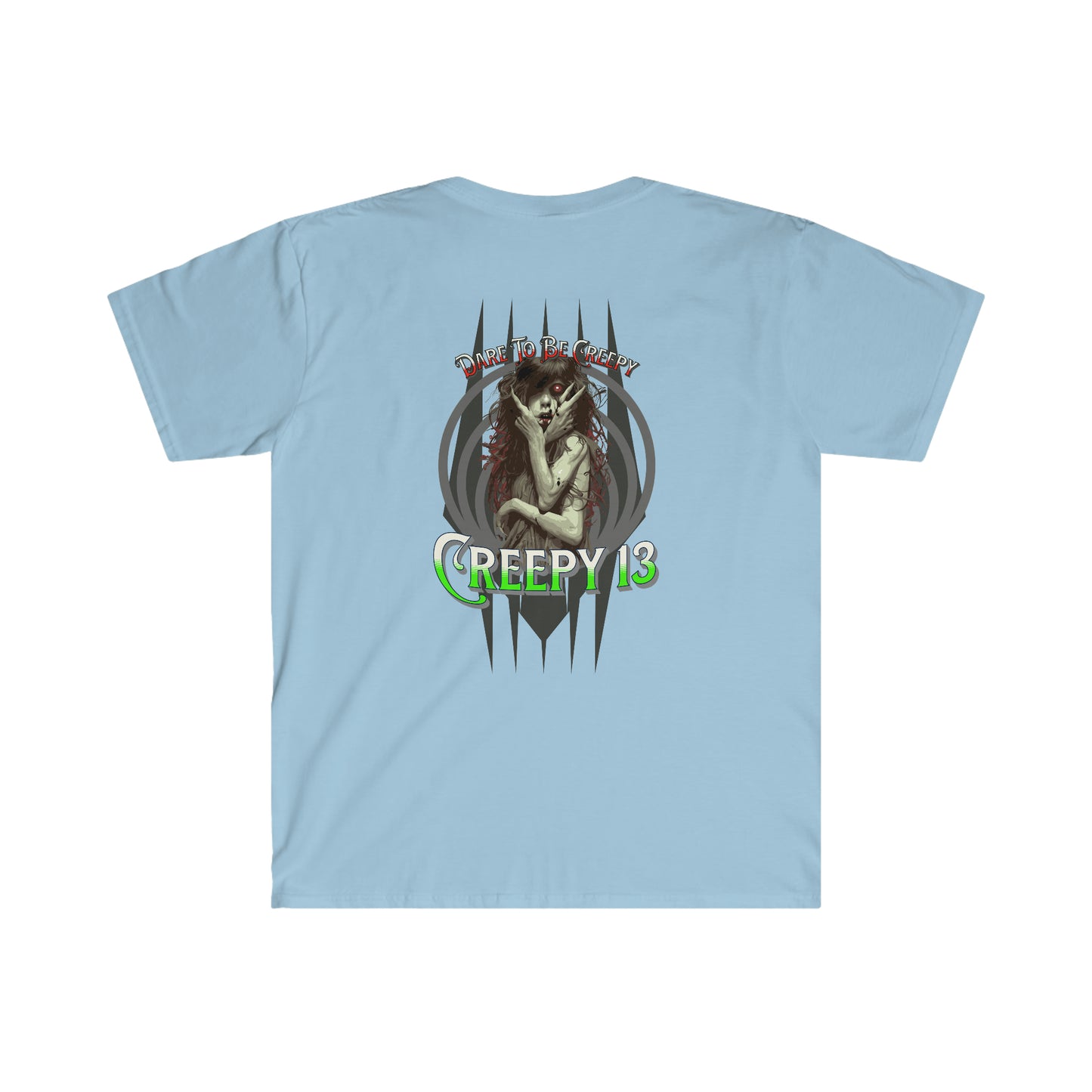 front and back printed Unisex Softstyle T-Shirt