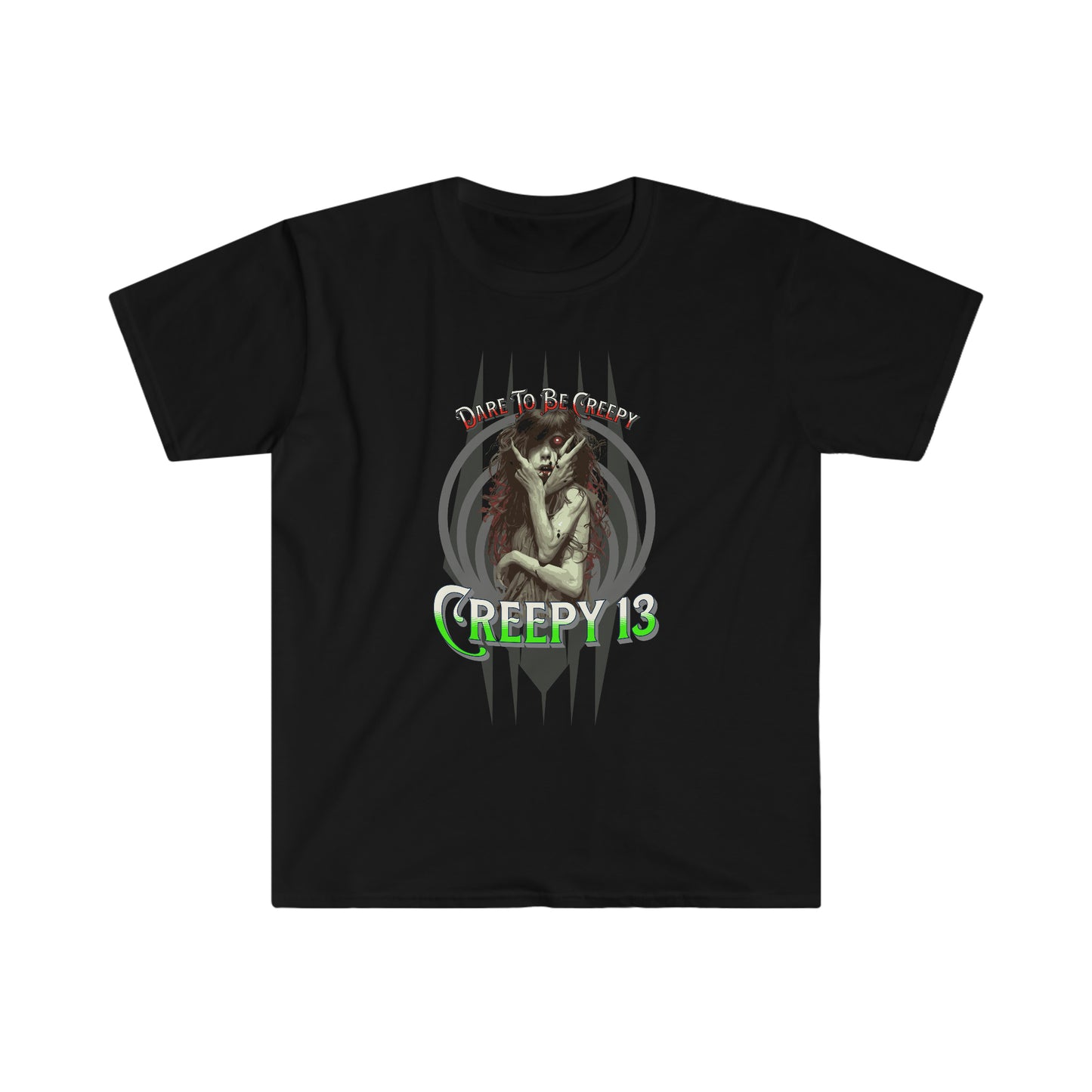 front and back printed Unisex Softstyle T-Shirt
