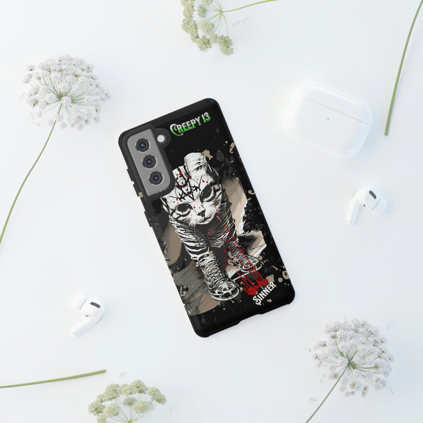 Evil Kitty Lover phone case Tough Cases