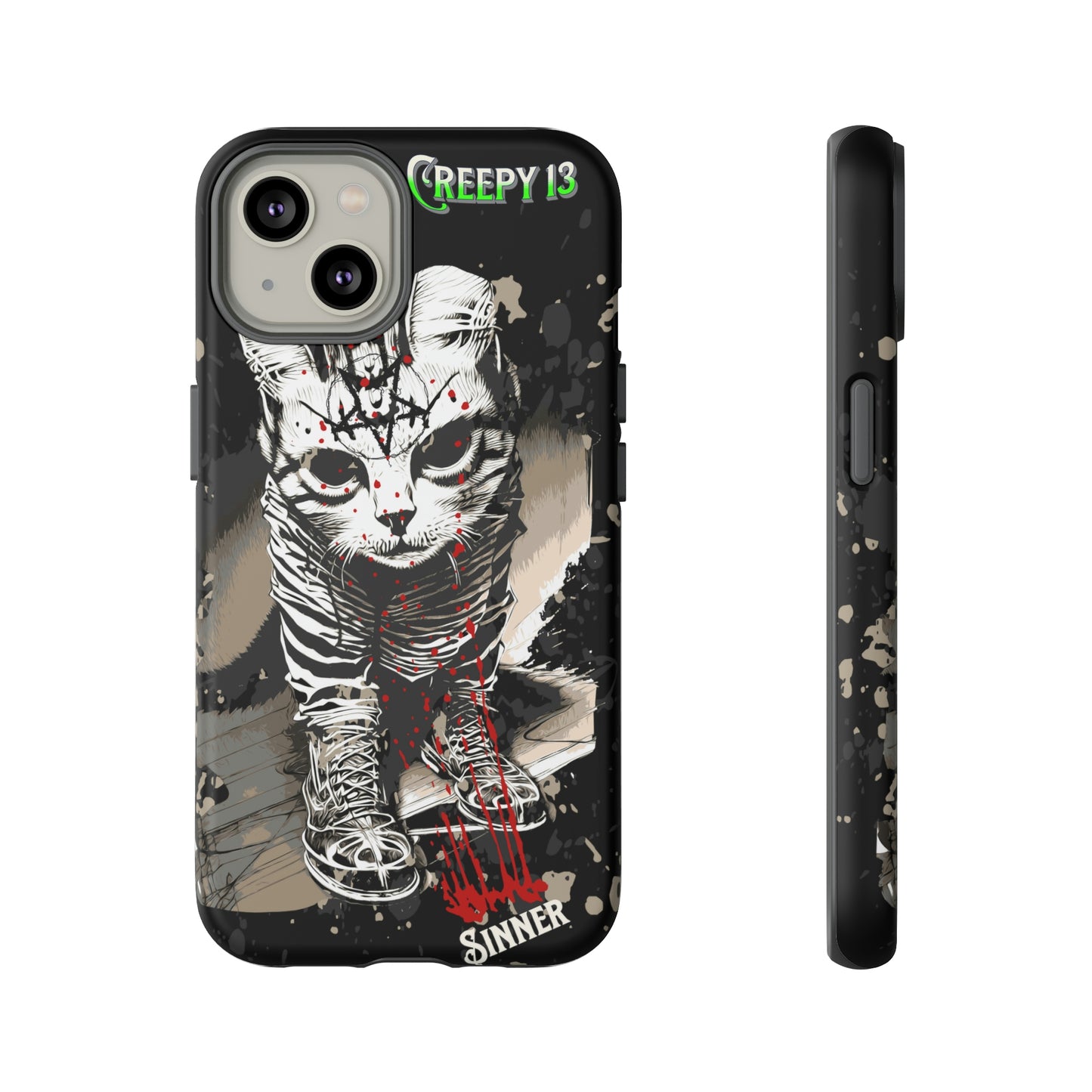 Evil Kitty Lover phone case Tough Cases
